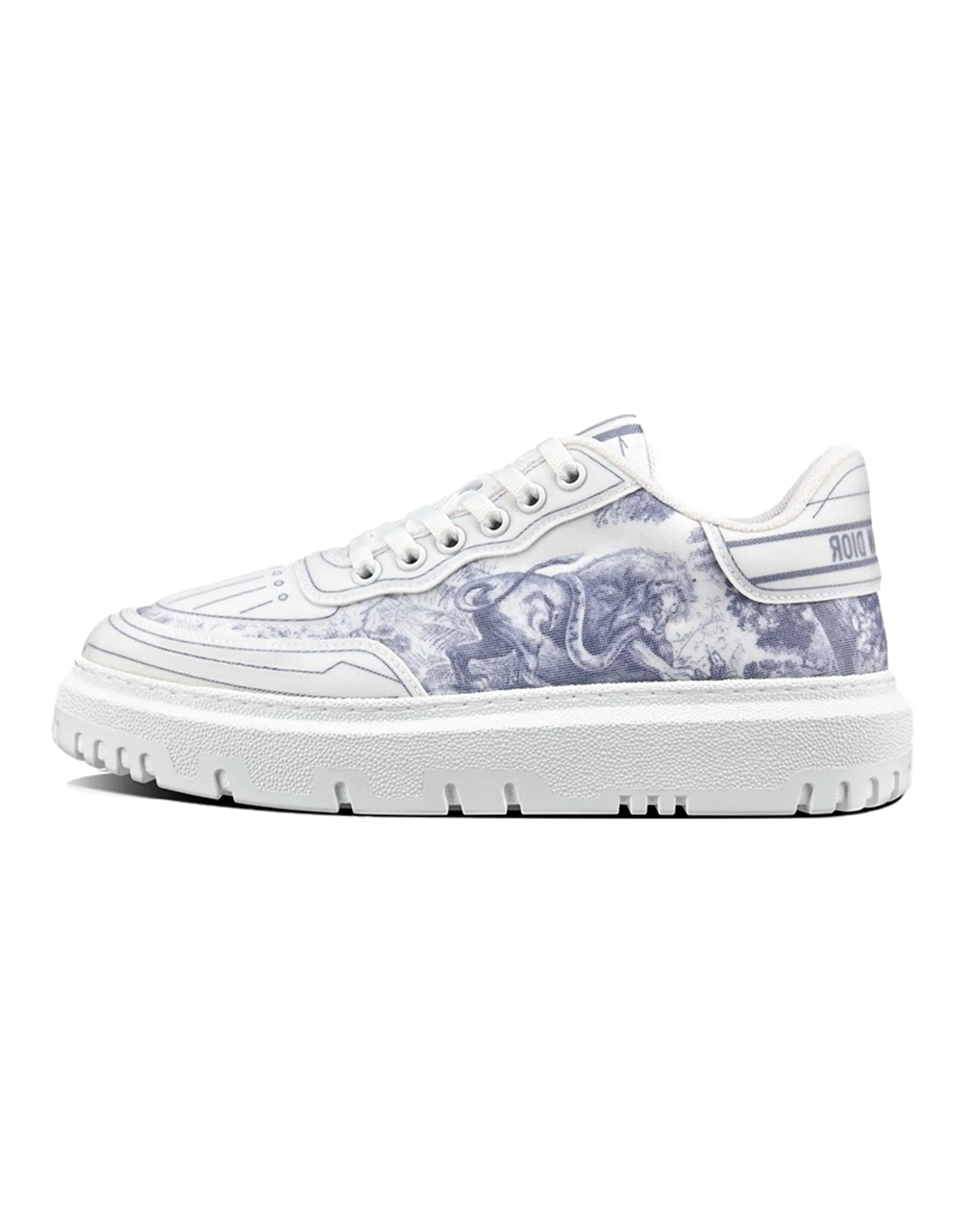 DIOR Addict Low top Stylish Skateboarding Shoes Women's White