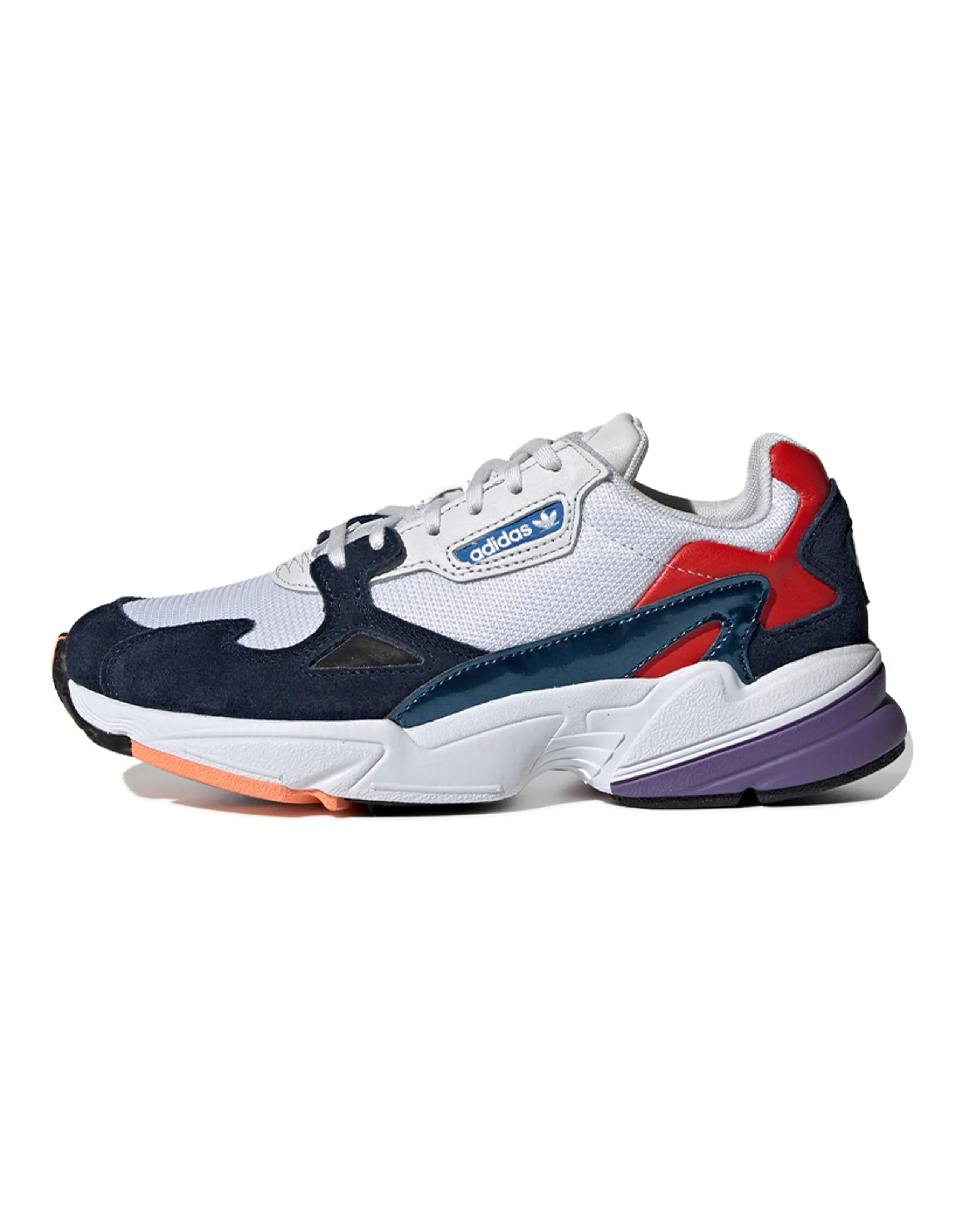 Adidas Originals Falcon Crystal White Collegiate Navy Women's