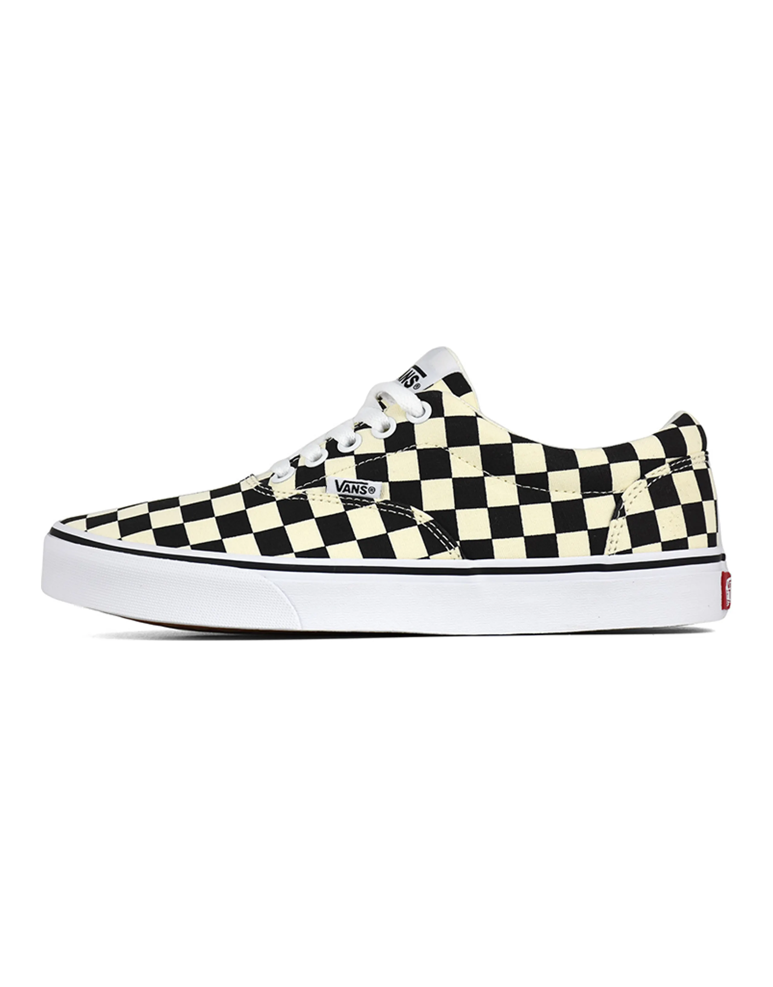 Vans Doheny Lace Up Checkboard 'Black Yellow'