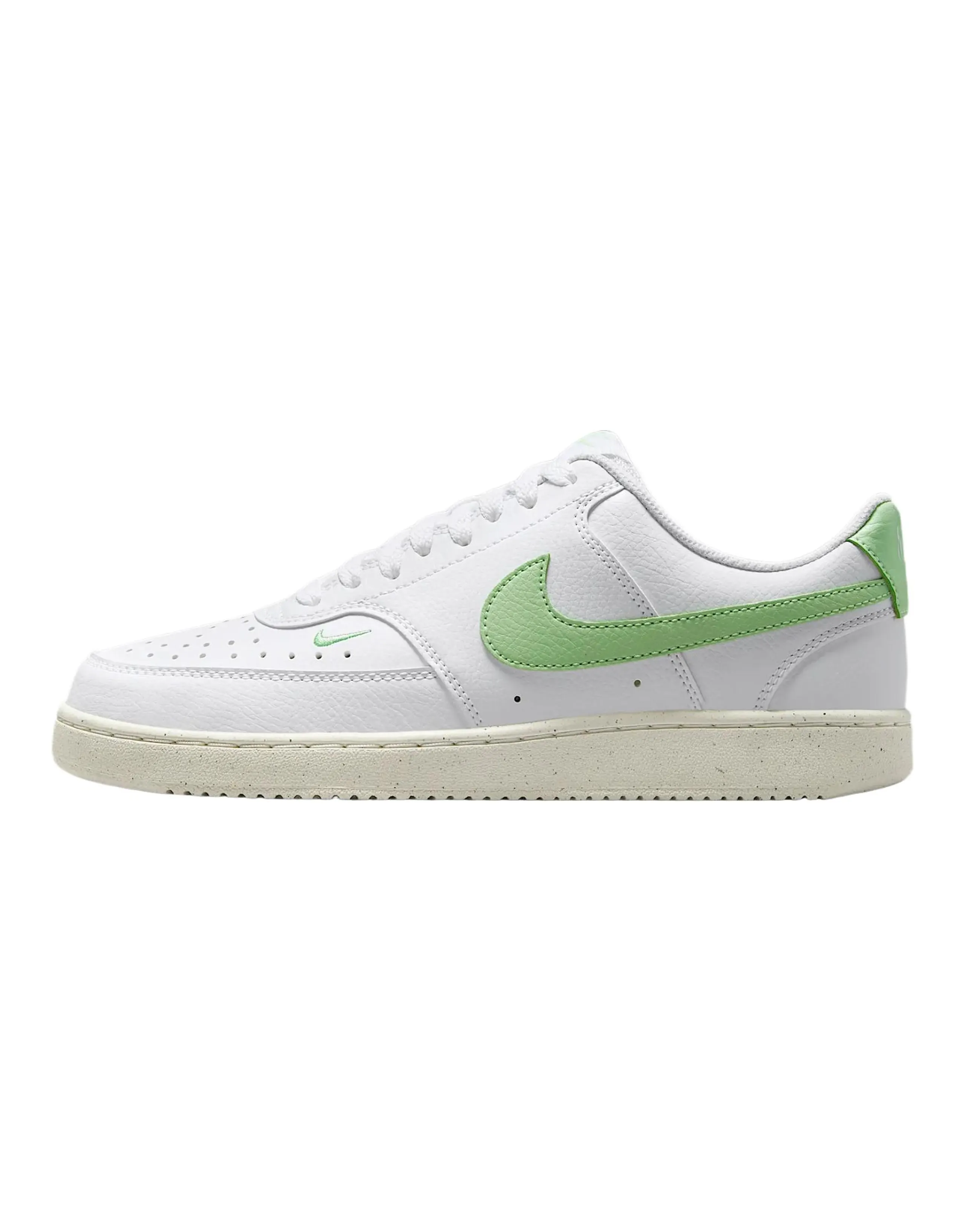 Nike Court Vision Low top Skateboard Shoes Women's Light Green