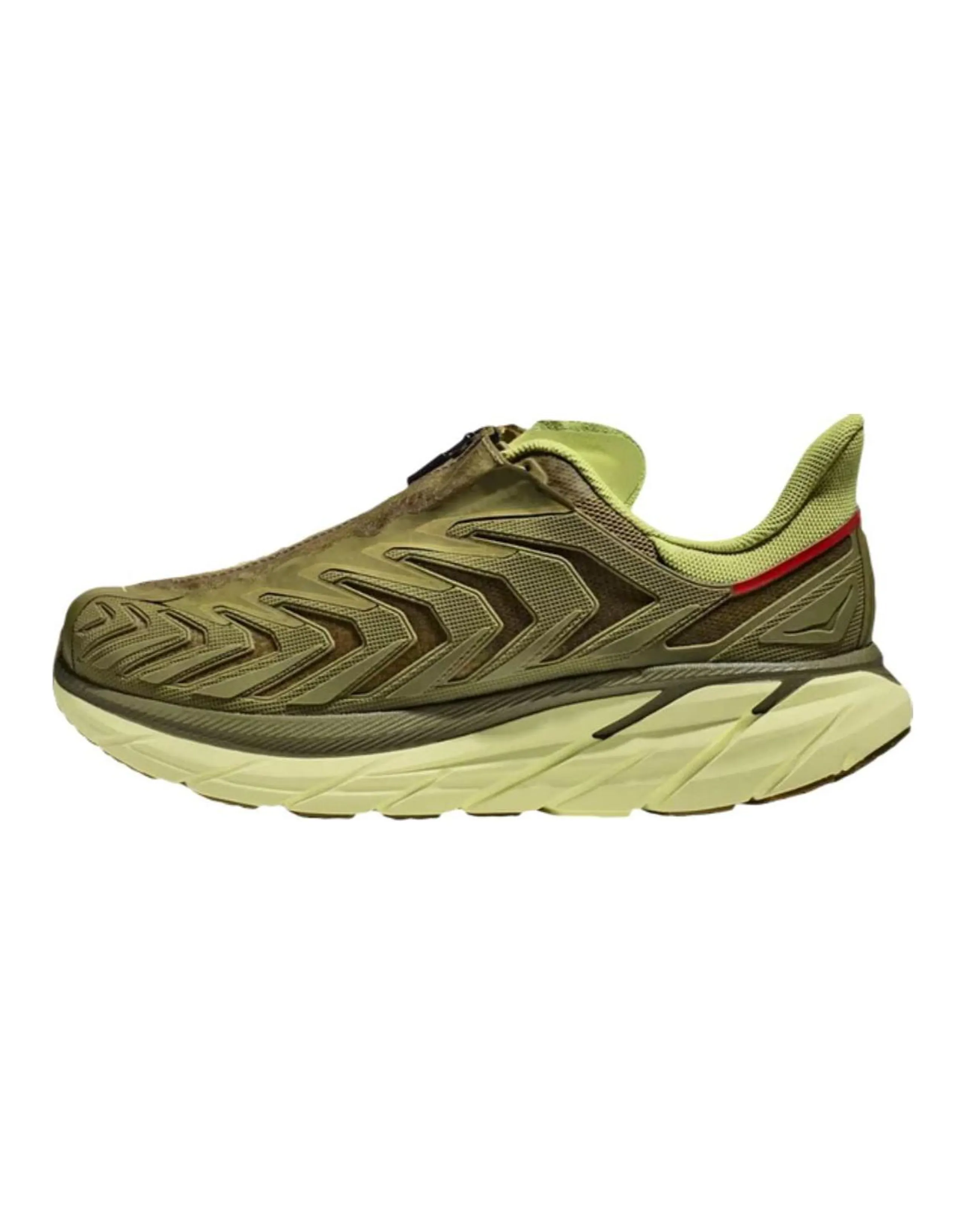 HOKA ONE ONE Project Clifton Avocado Dark Citron