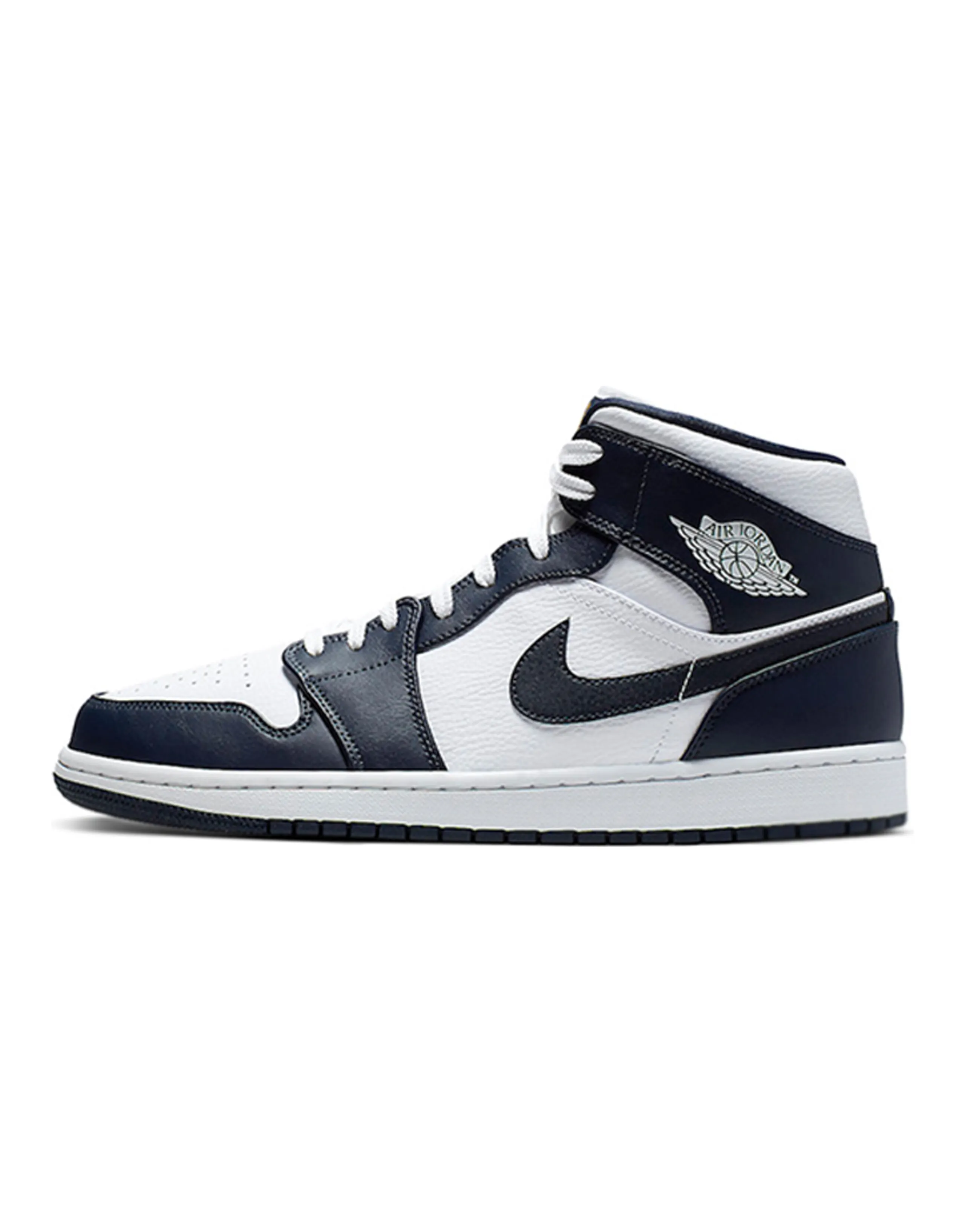JORDAN 1 Mid White Metallic Gold Obsidian