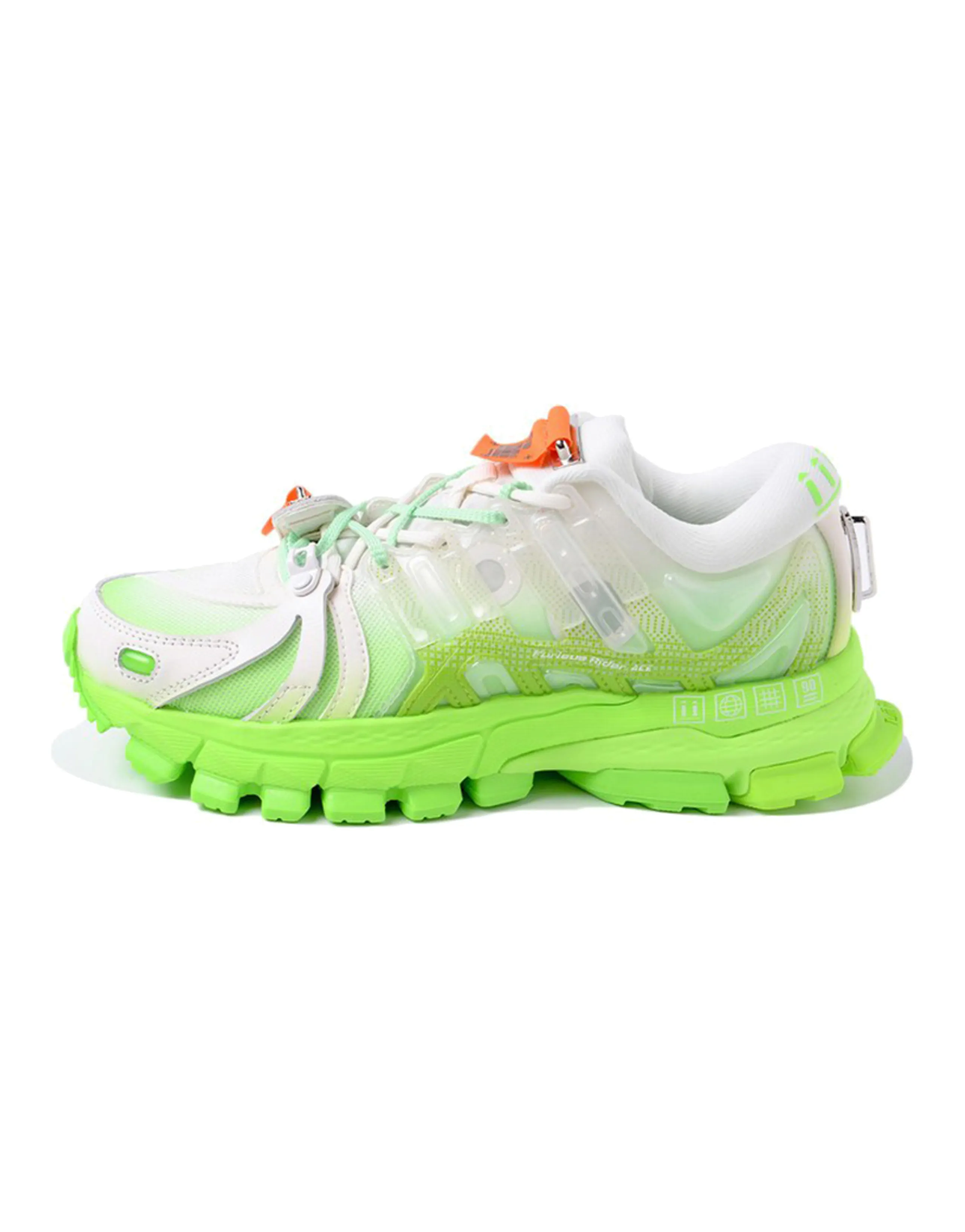 LiNing Casual Shoes Women's Low-Top White/Green
