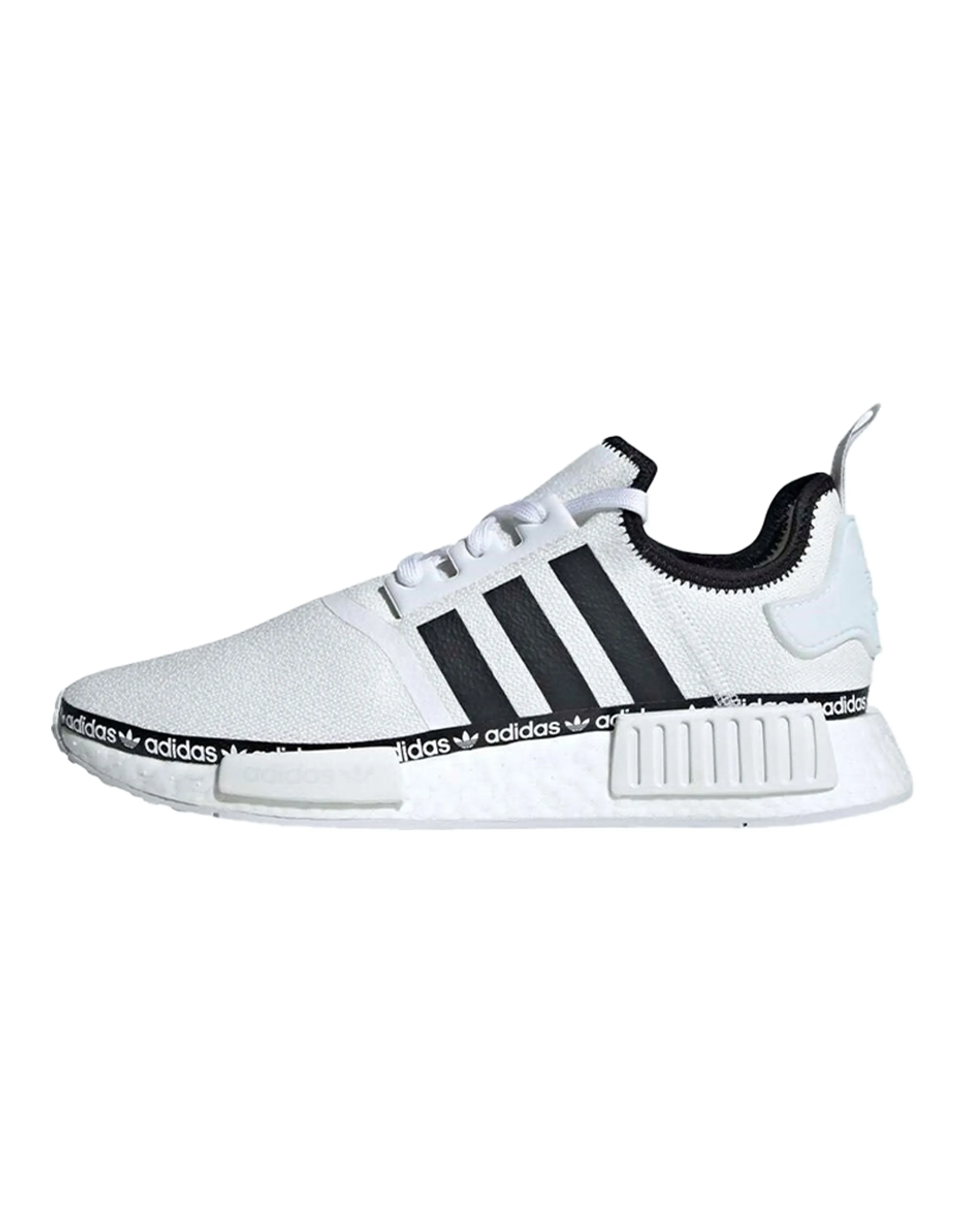 Adidas Originals Nmd R1 Cloud White Logo Strip
