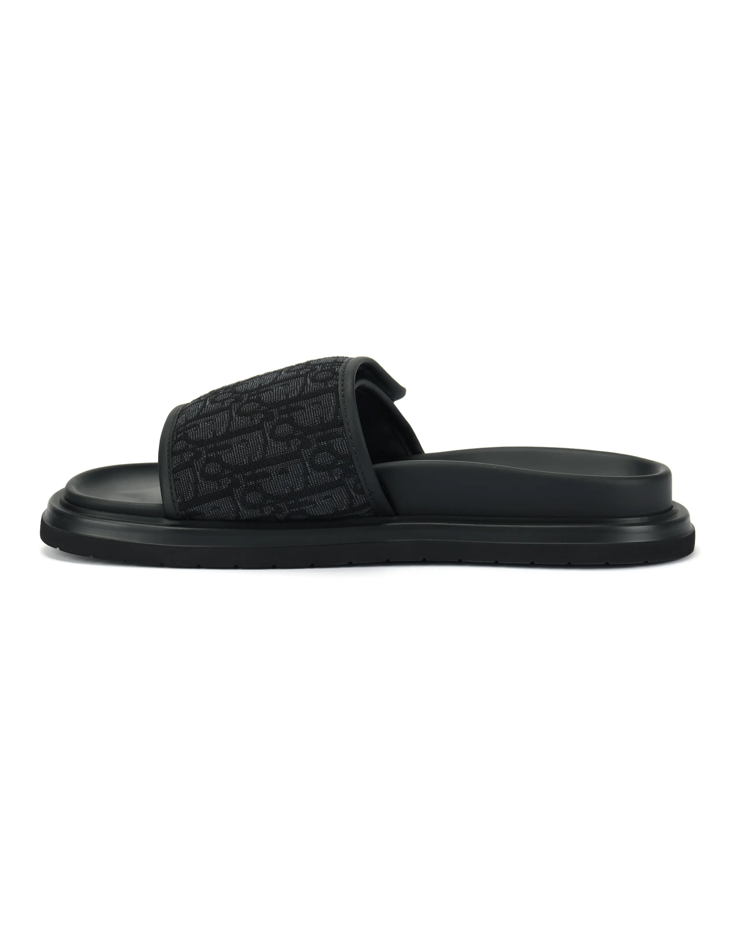 DIOR Aqua Slide Slippers Men's Black
