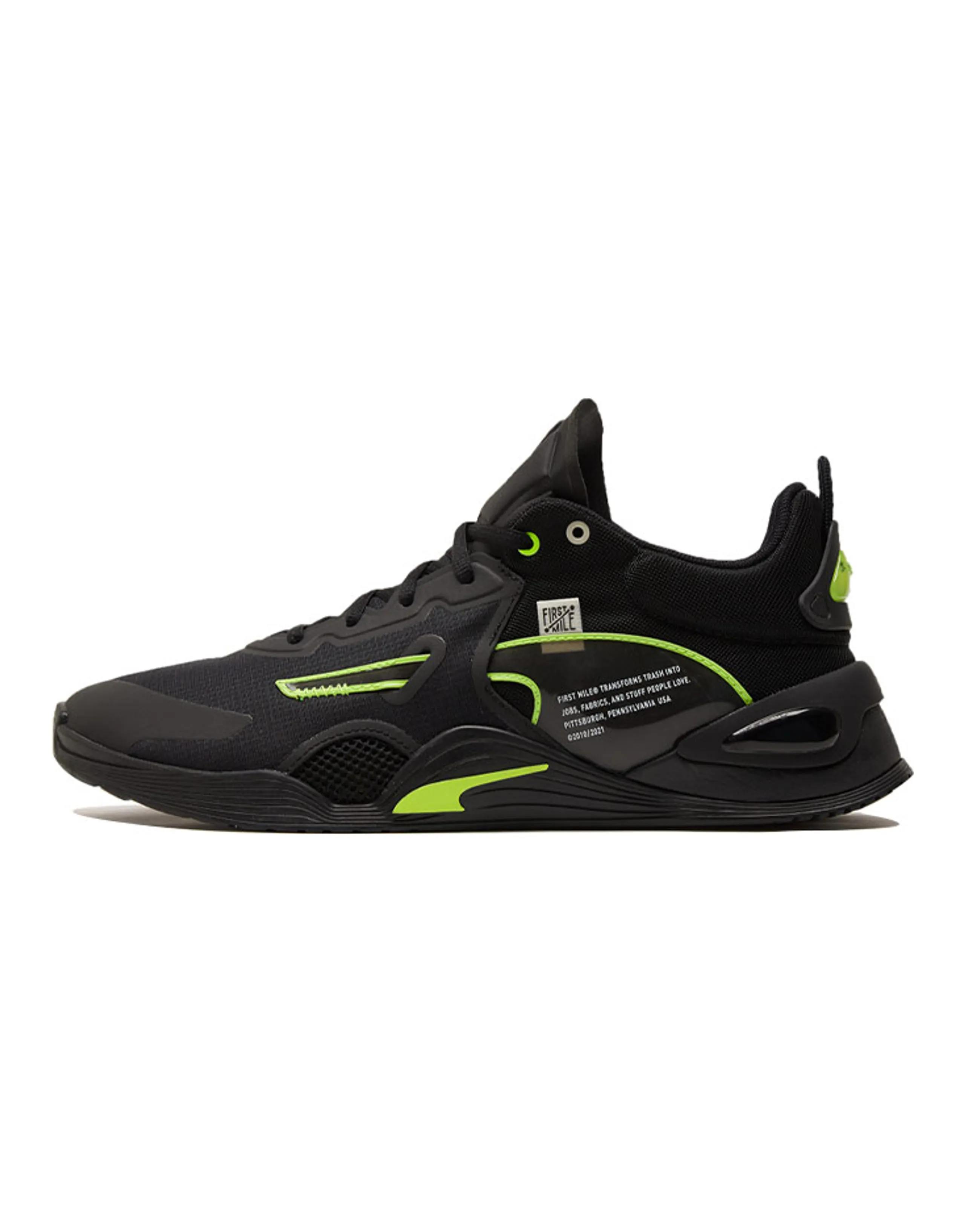 PUMA First Mile X Fuse 'Black Soft Fluo Yellow'