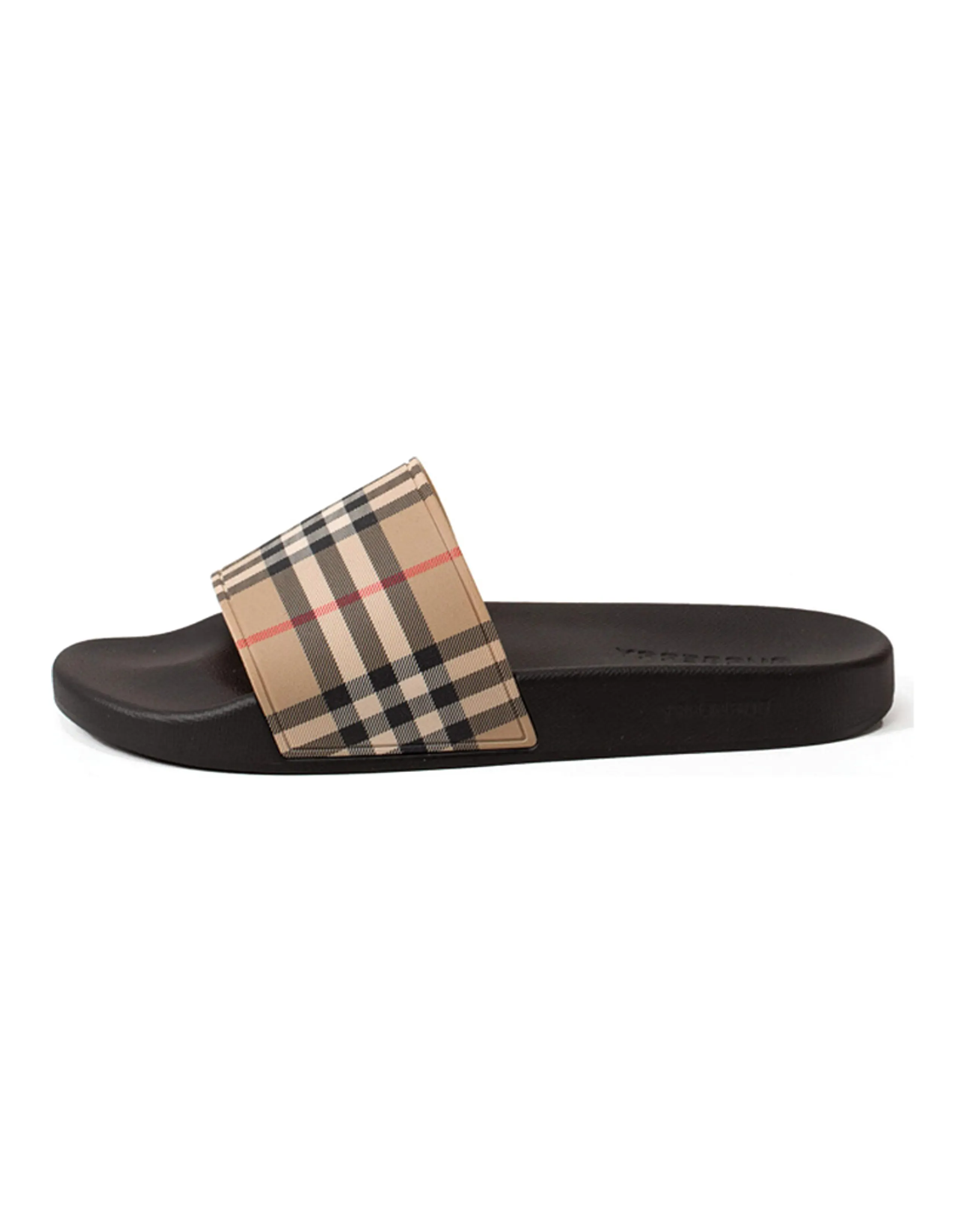 Burberry Vintage Check Slides Archive Beige