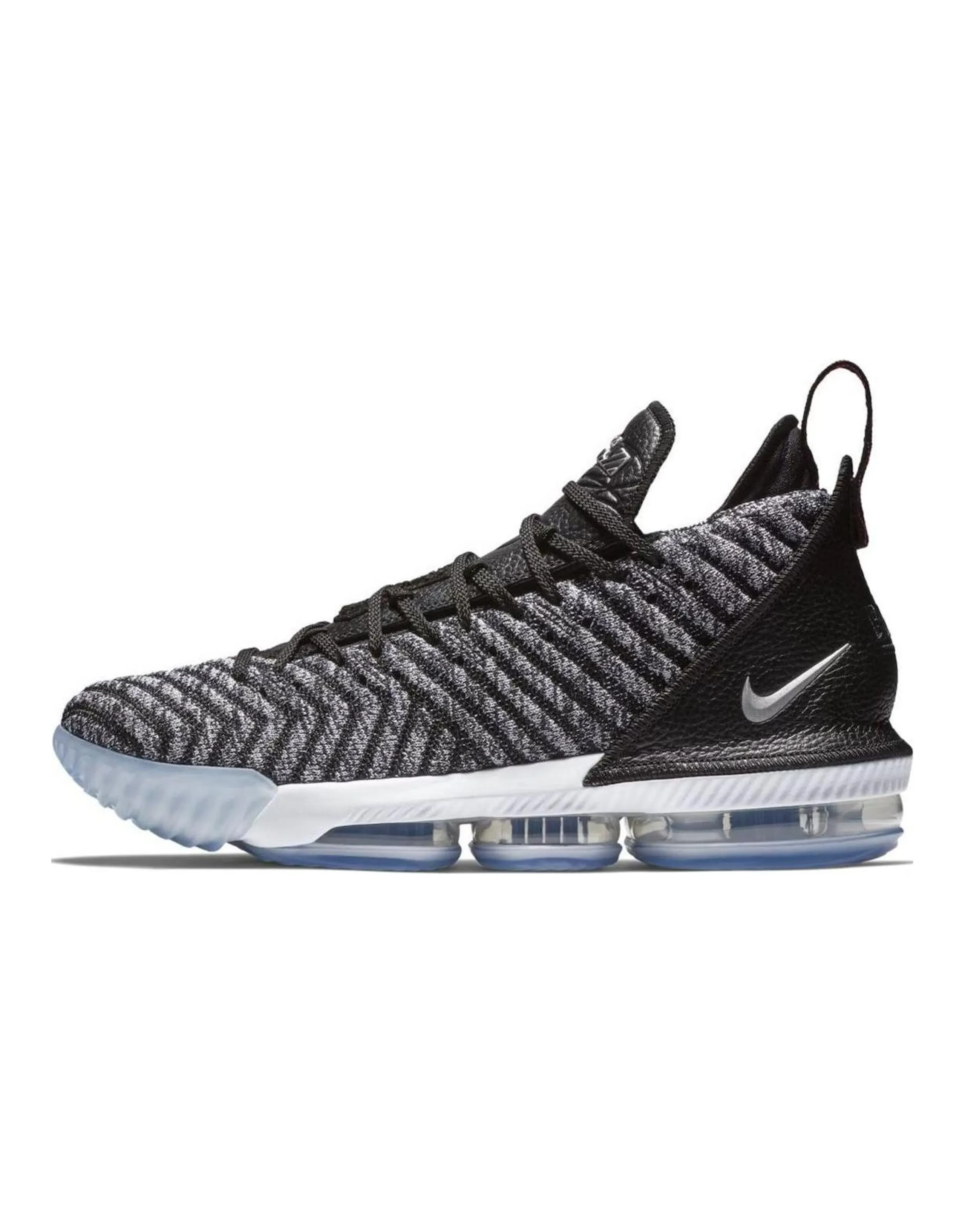 Nike LeBron 16 Black Metallic Silver