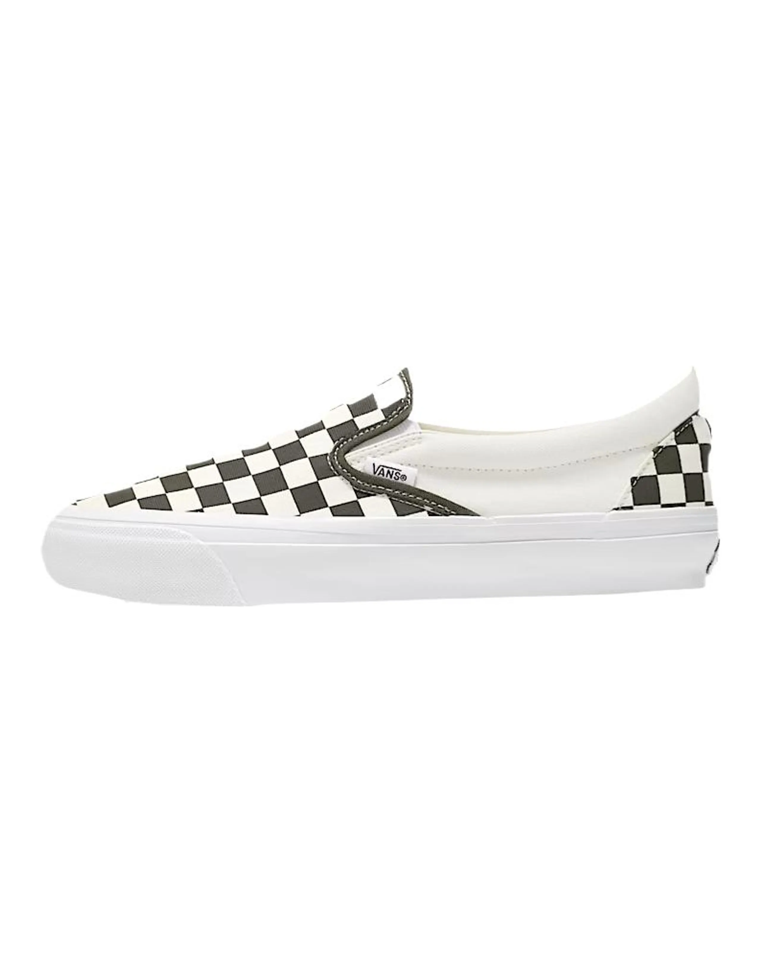 Vans Classic Slip On 98 Lx 'Checkerboard   Grape Leaf Green'