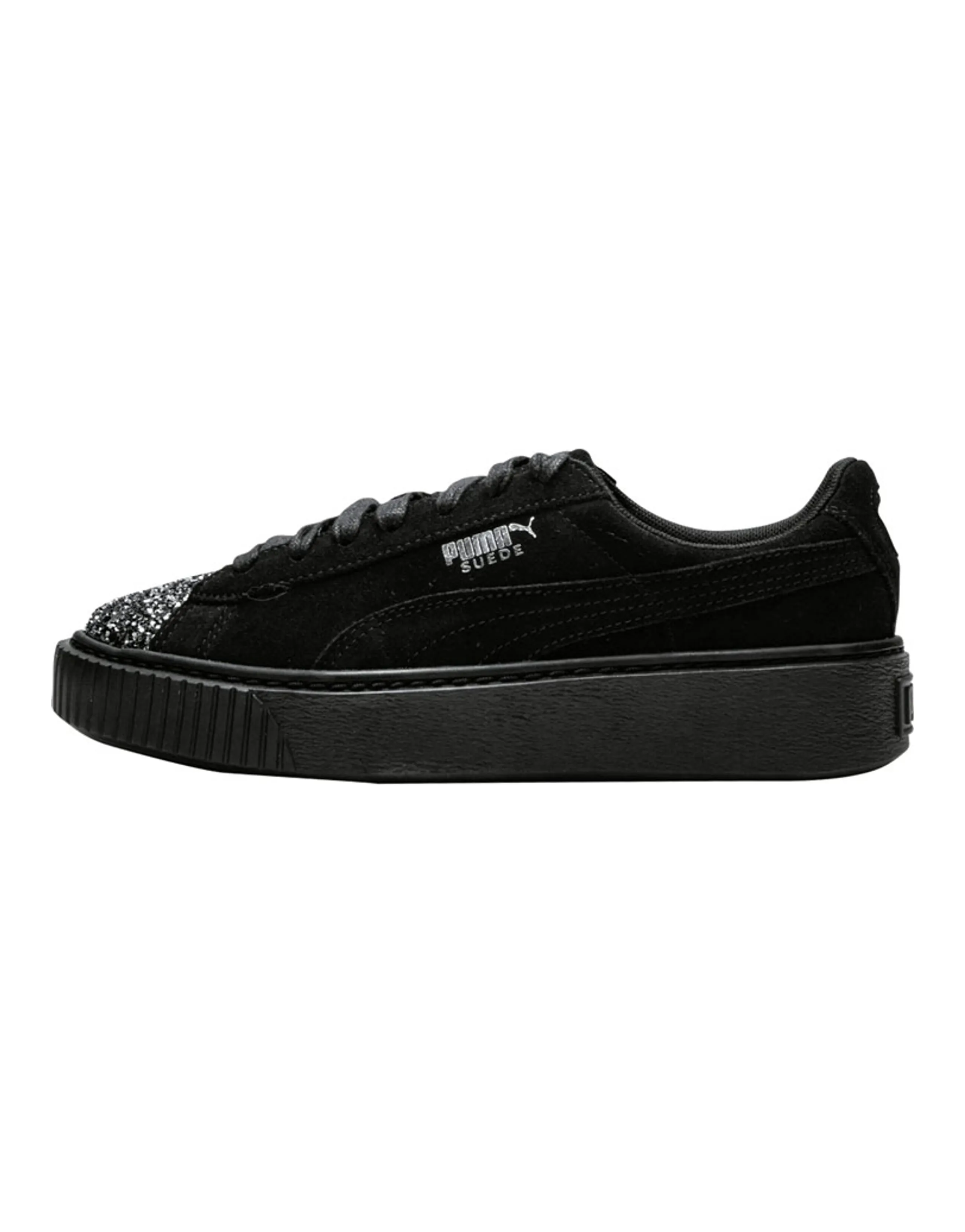 PUMA Suede Platform 'Crushed Gem Black' Women's