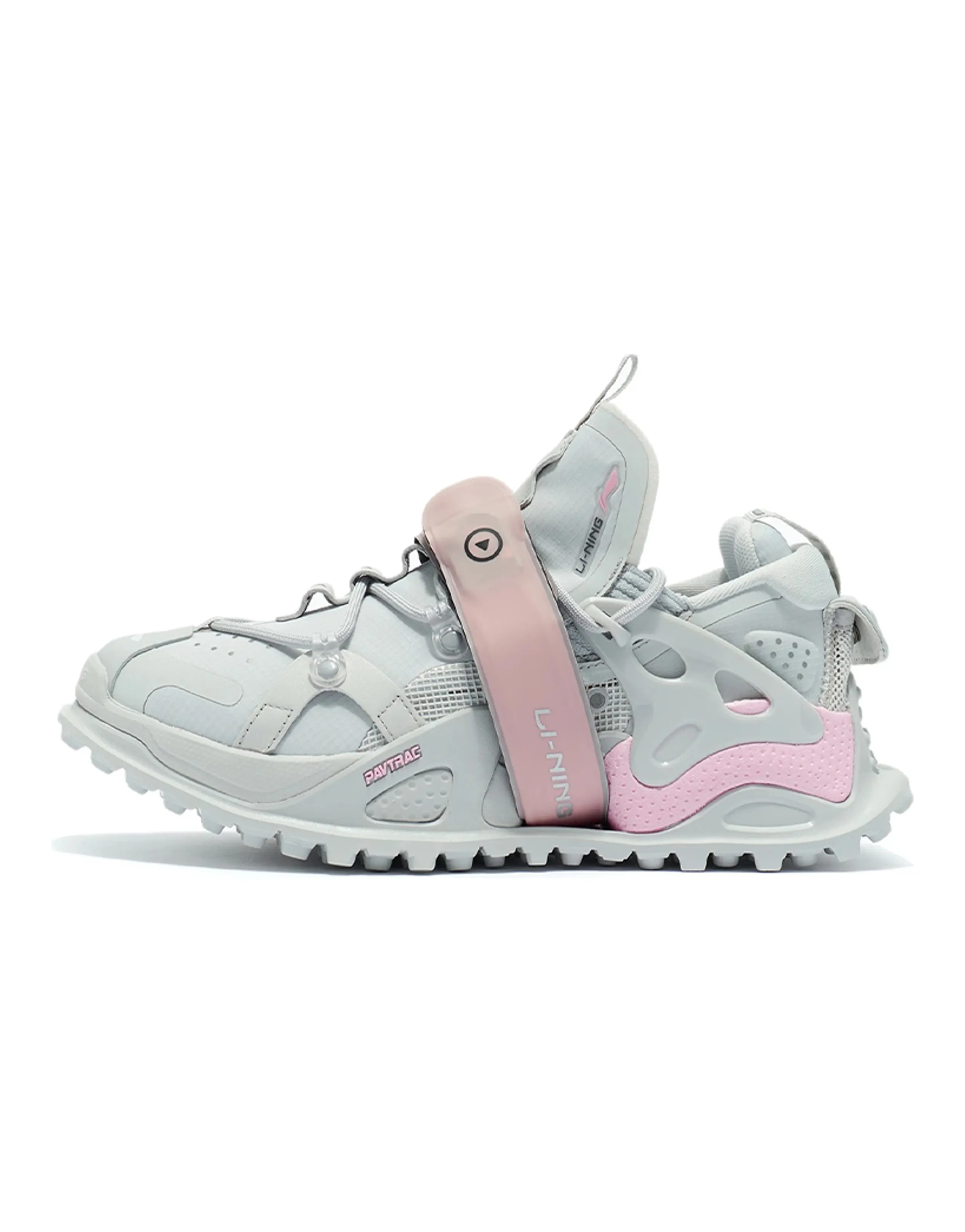 LiNing Casual Shoes Women's Low-Top Light Lime/Pink