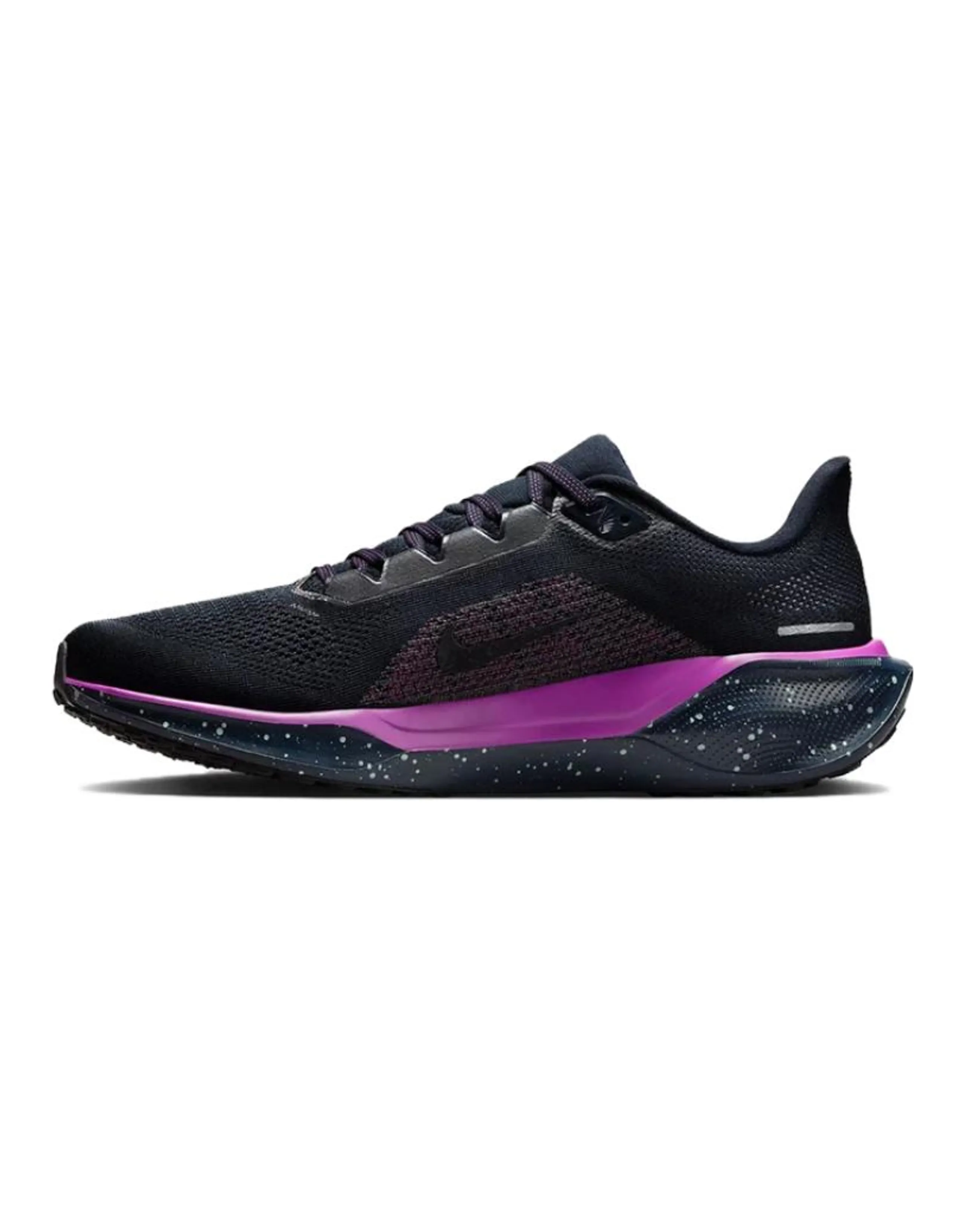 Nike Air Zoom Pegasus 41 Abrasion Resistant Low Top Running Shoes Men's Black Purple