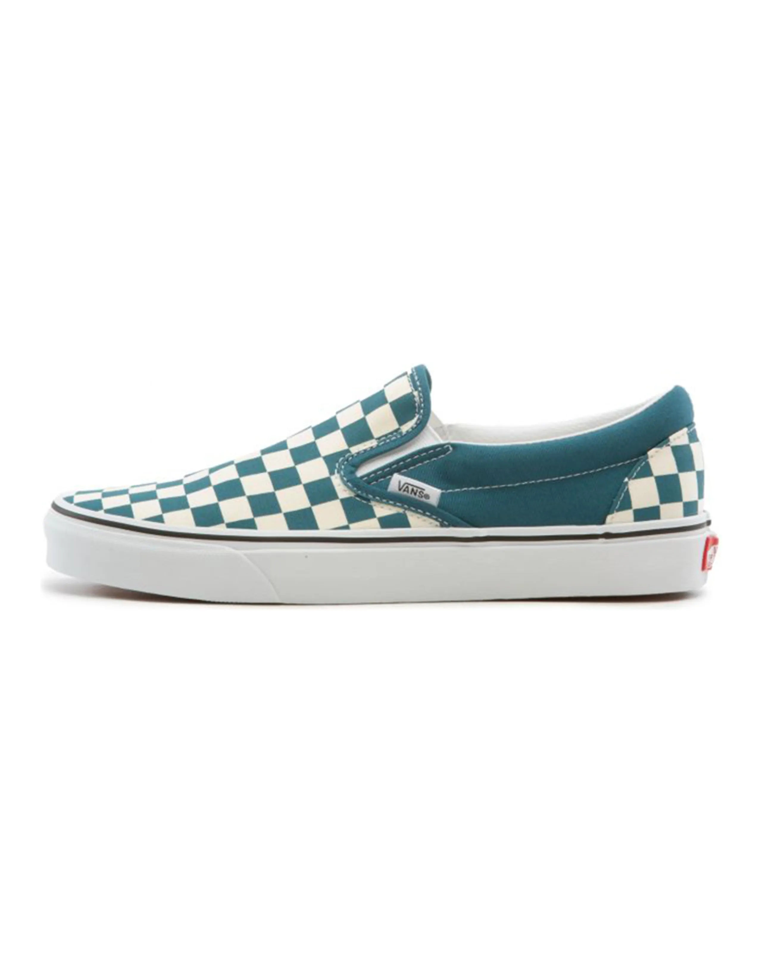 Slip On Classic Vans 'Checkerboard Blue Coral'