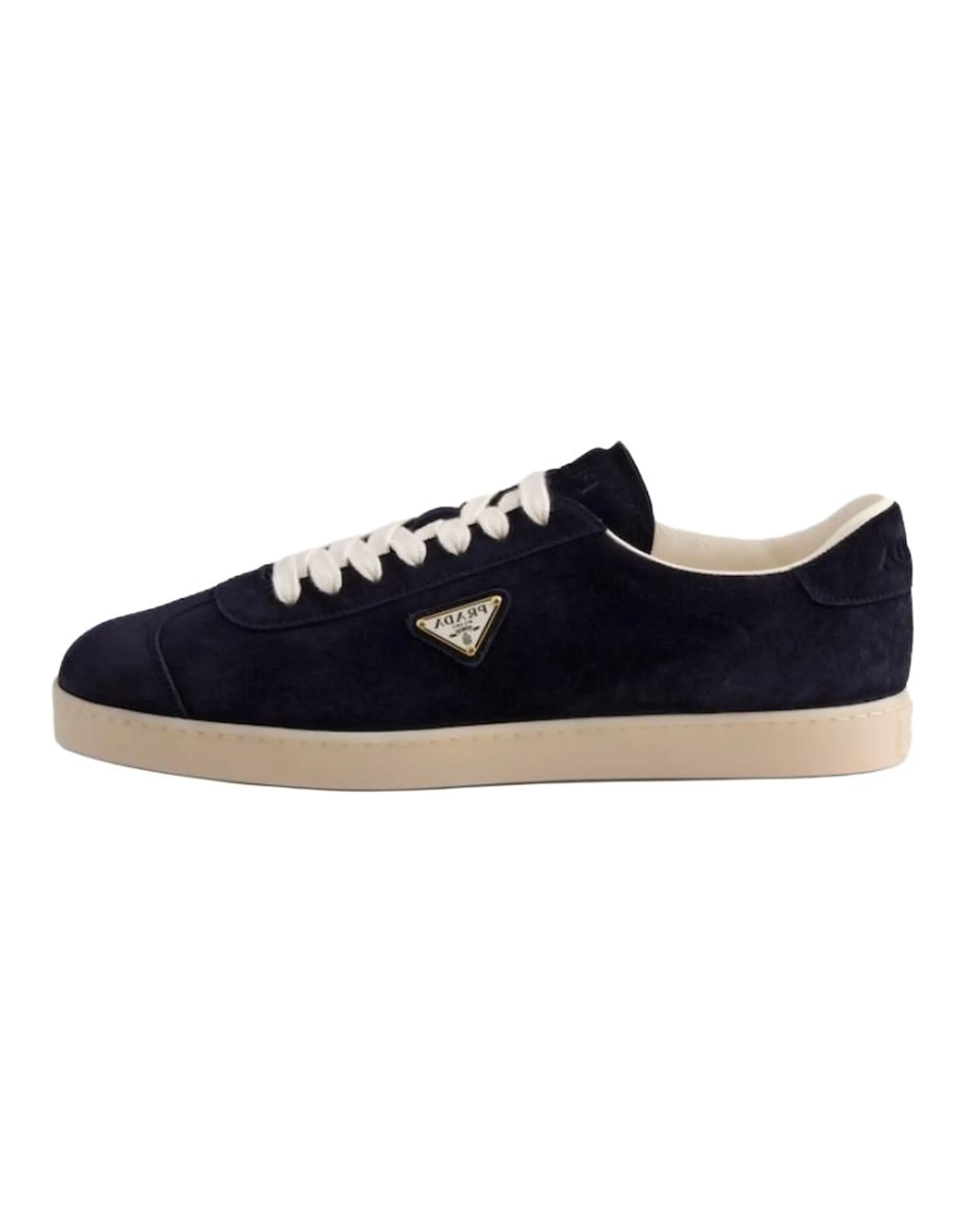 PRADA Lane Low Top Skateboard Shoes Men's Blue