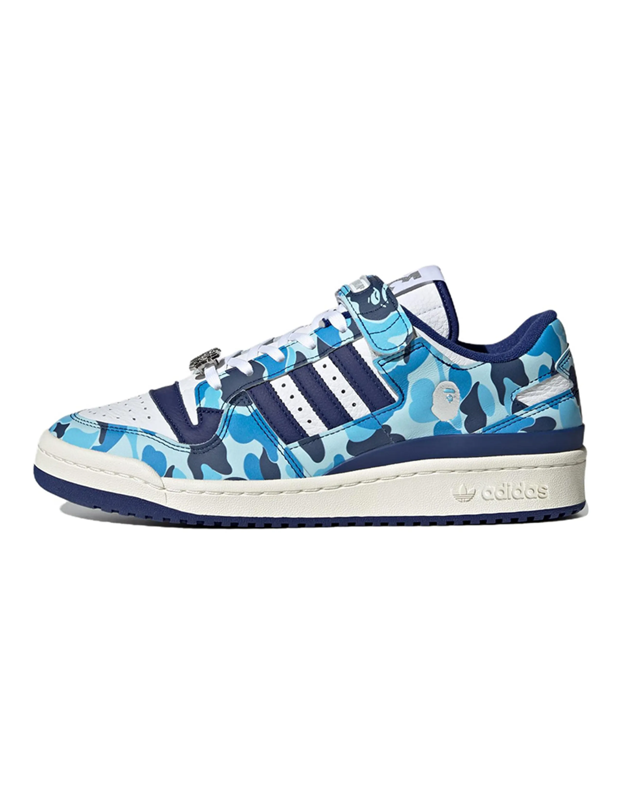 Adidas Forum 84 Low Bape 30th Anniversary Blue Camo