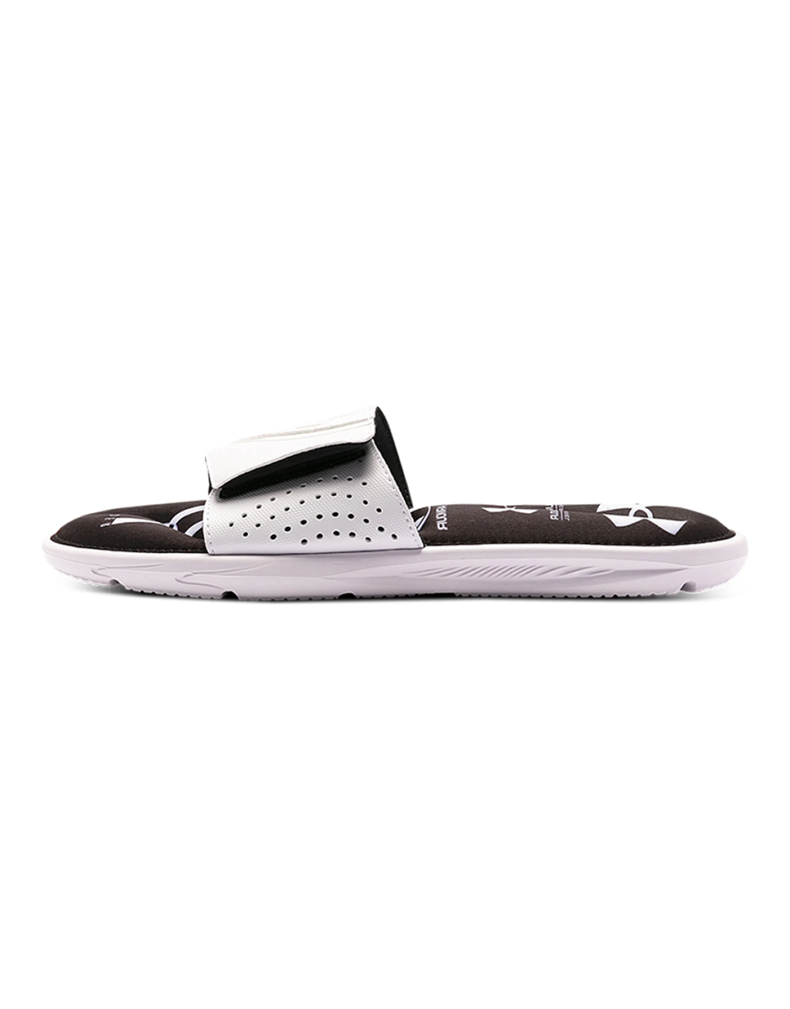 Under Armour Ignite 6 Graphic Strap Slide 'White'