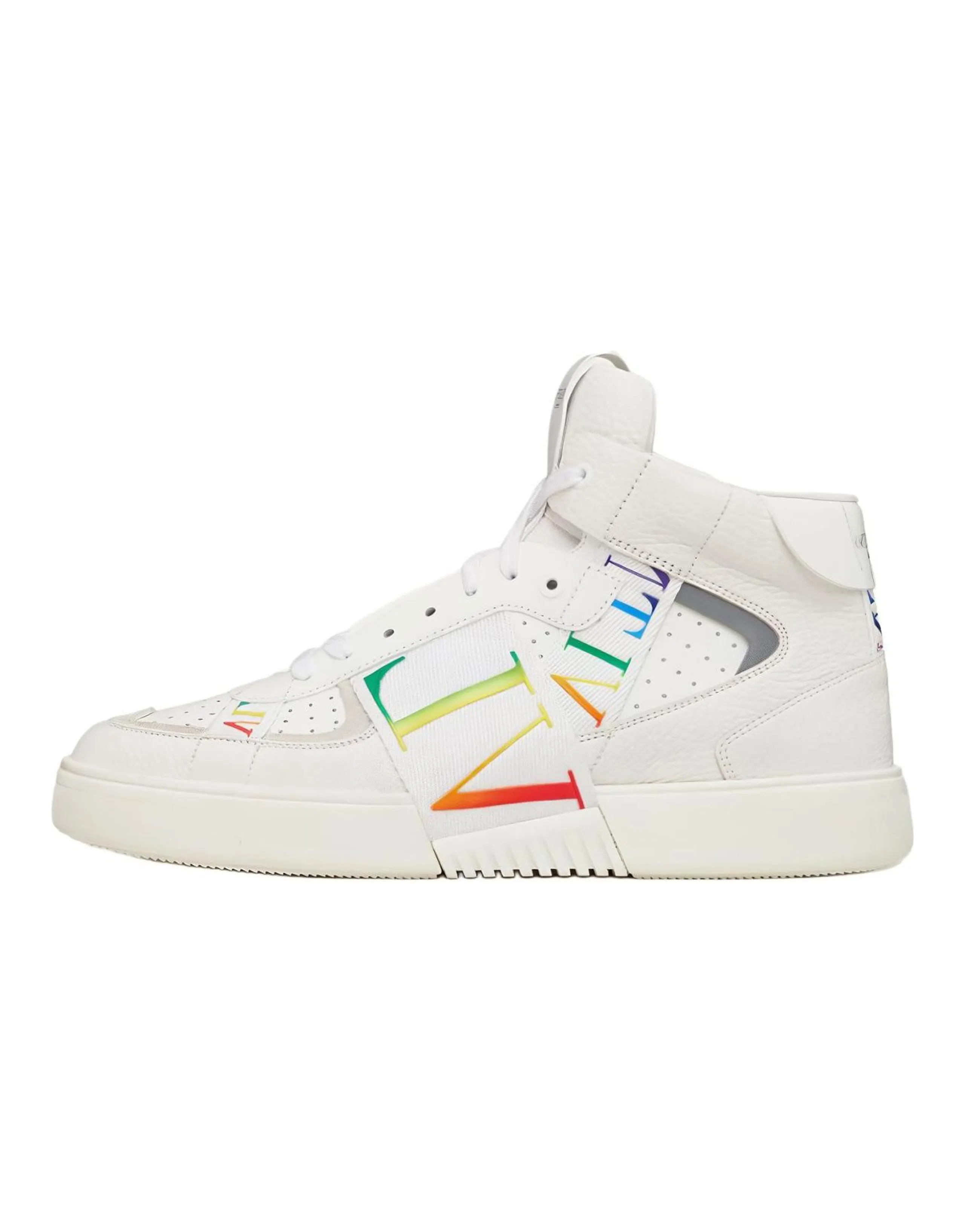 Valentino Garavani Skateboard Shoes Men Mid-Top White