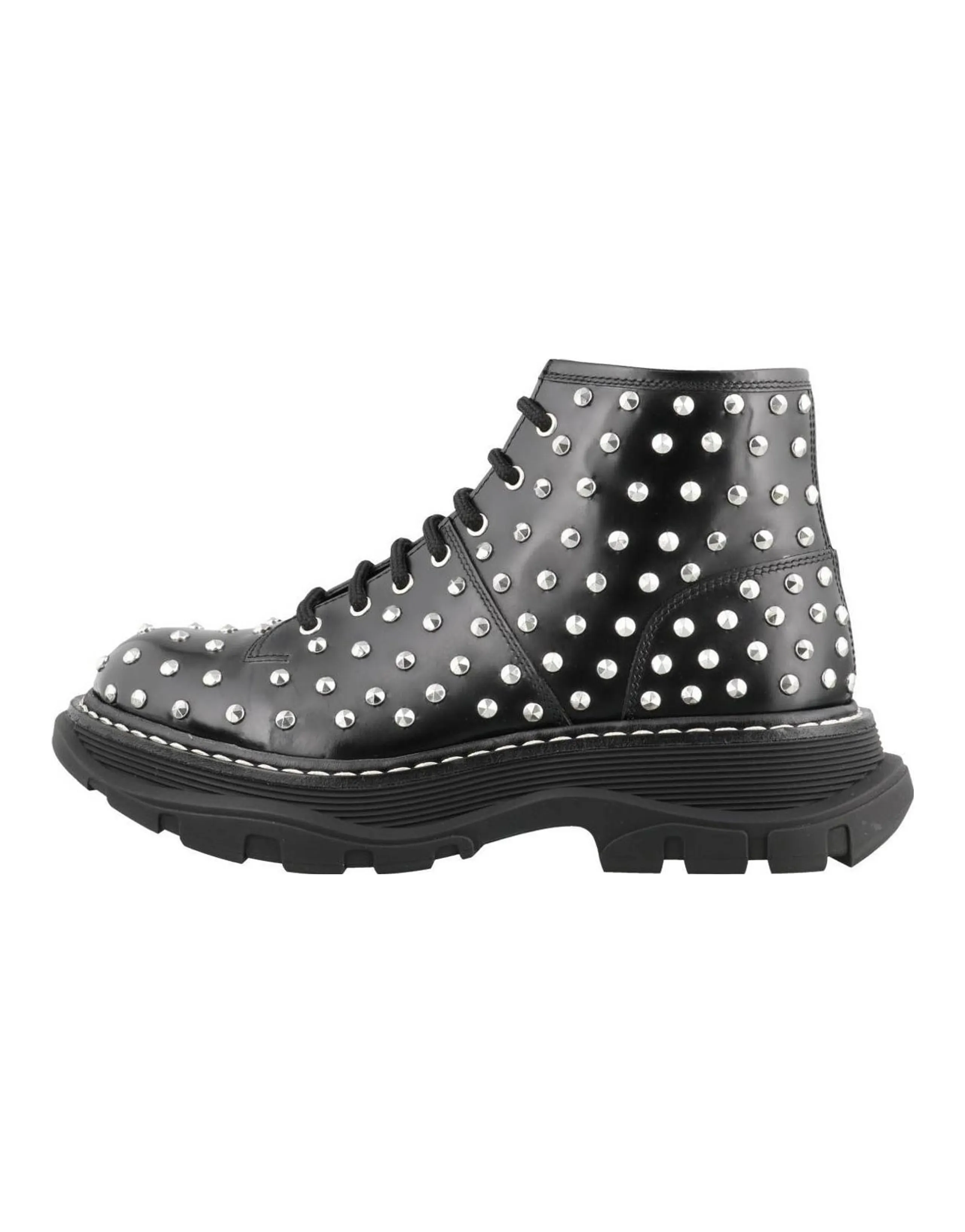 Alexander McQueen Ankle Boots 'Black Studd' Women's