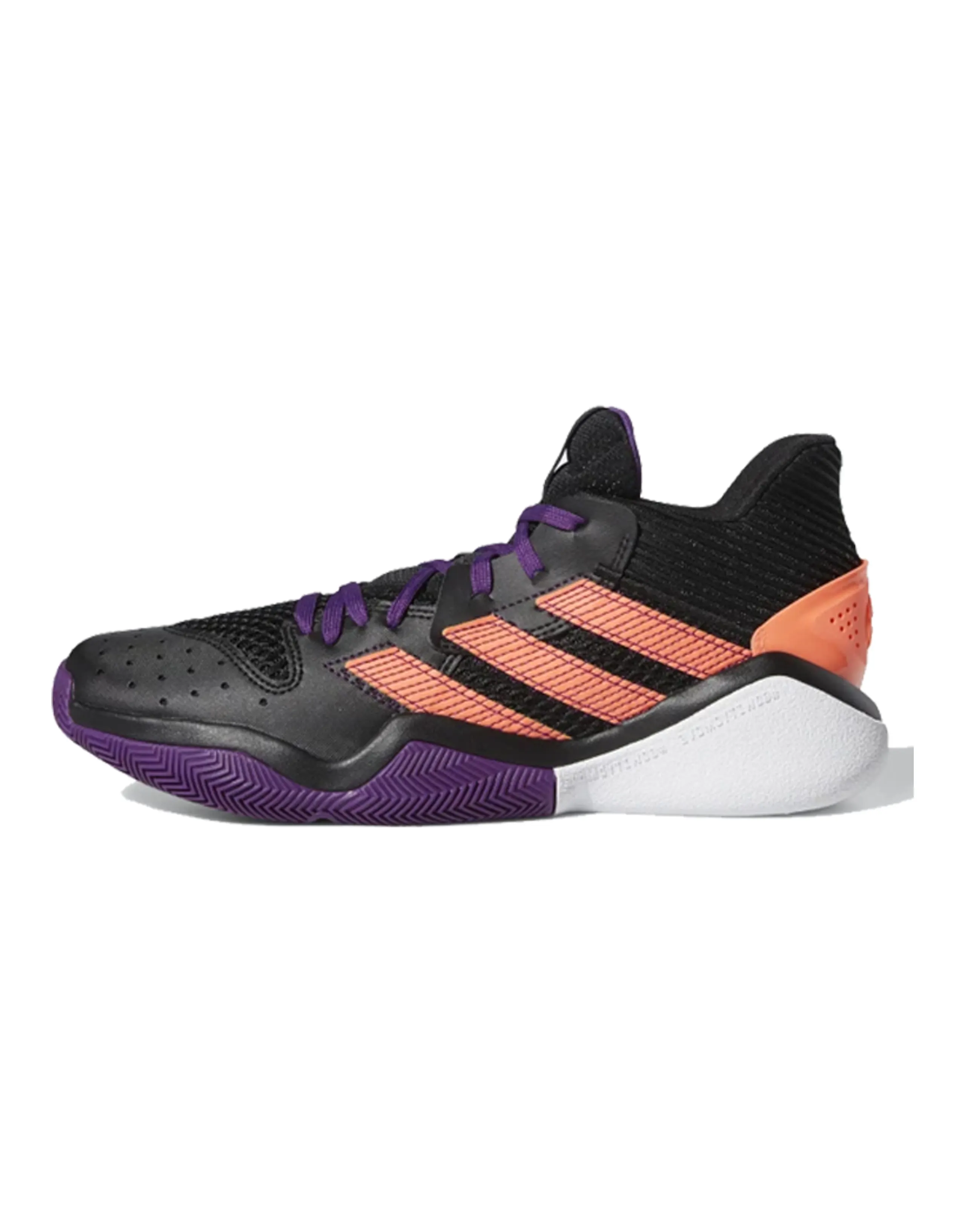 Adidas Harden Stepback Black Purple Coral