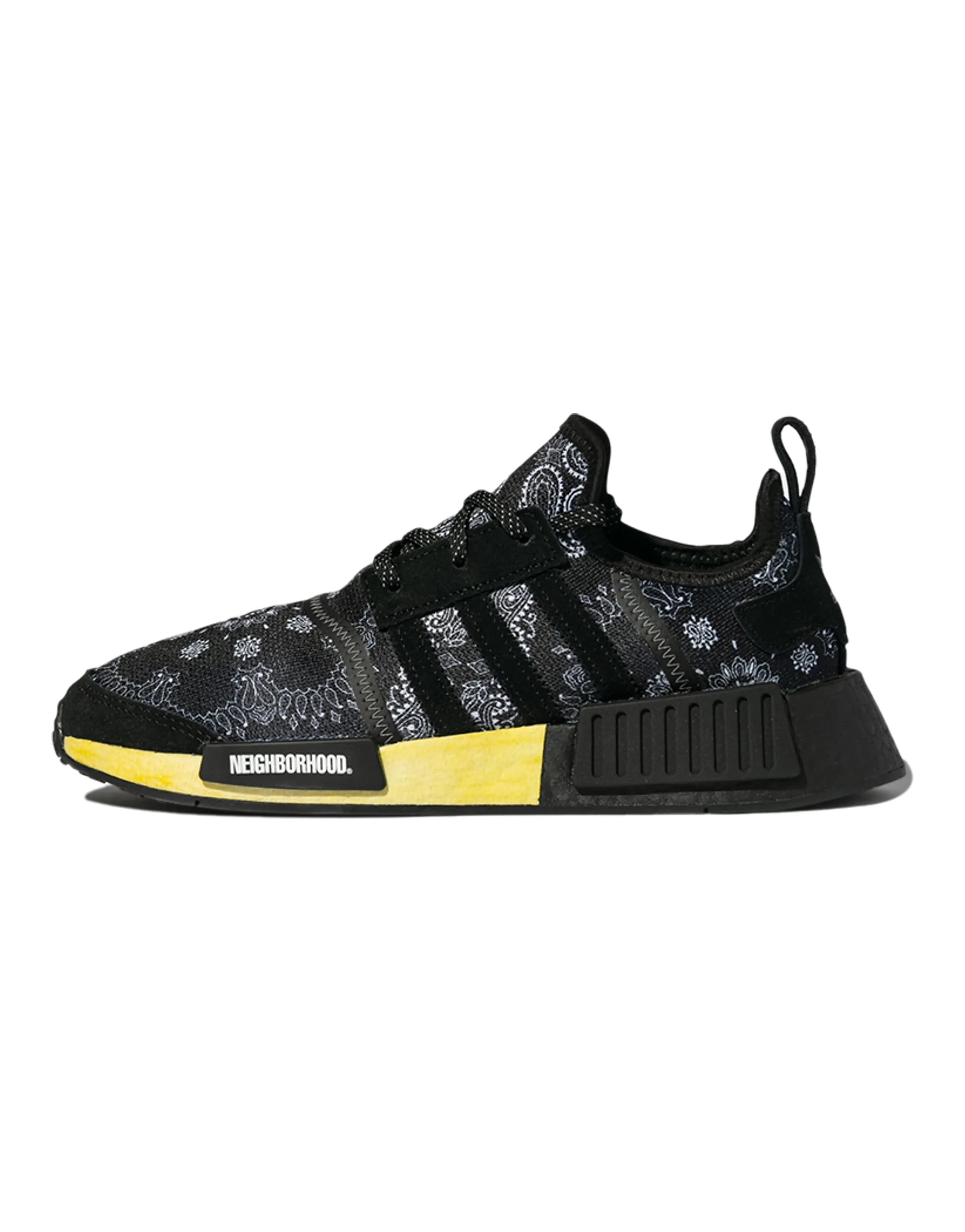 Adidas Originals Nmd R1 Neighborhood Paisley Black