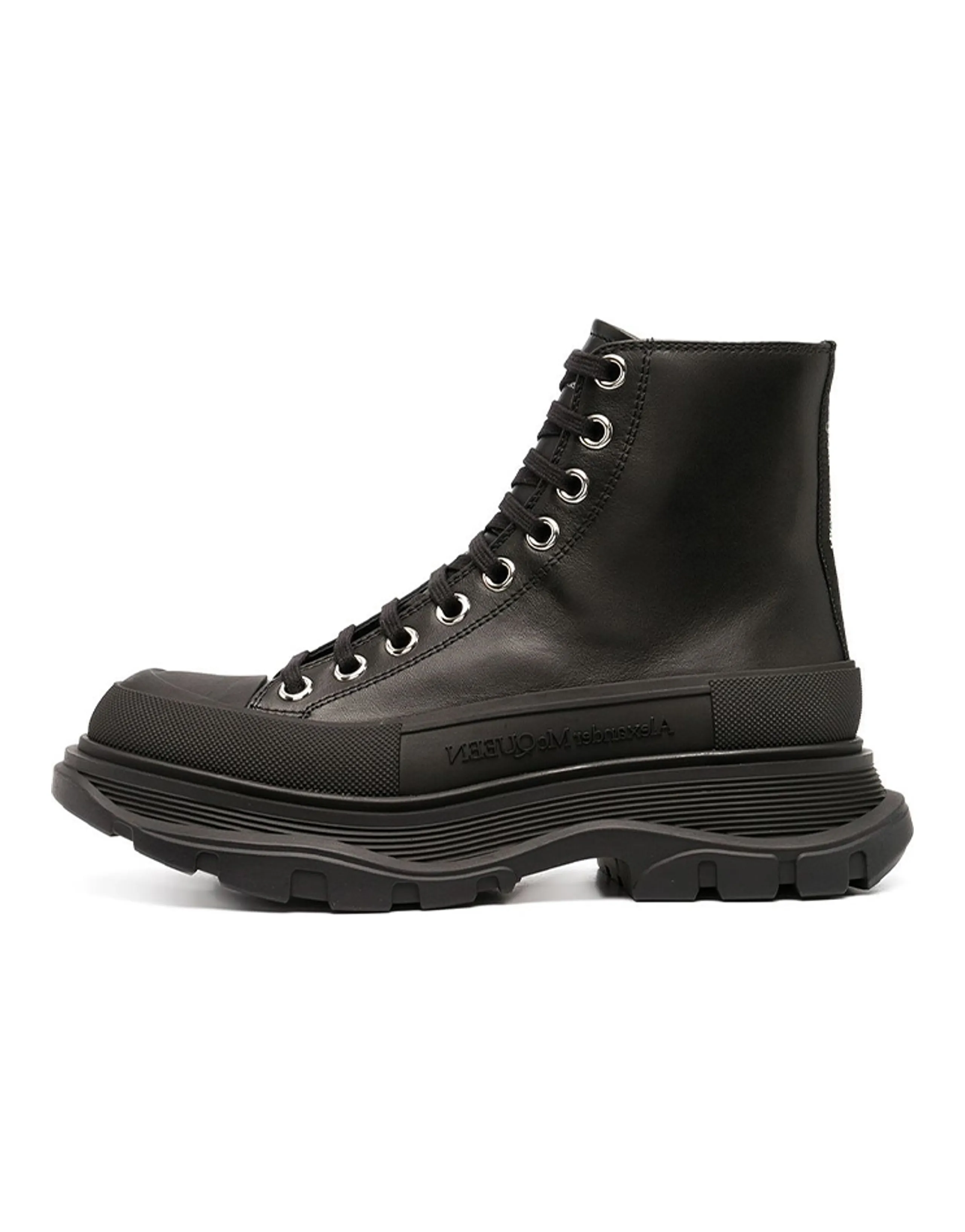 Alexander McQueen Tread Slick High 'Black' Women's