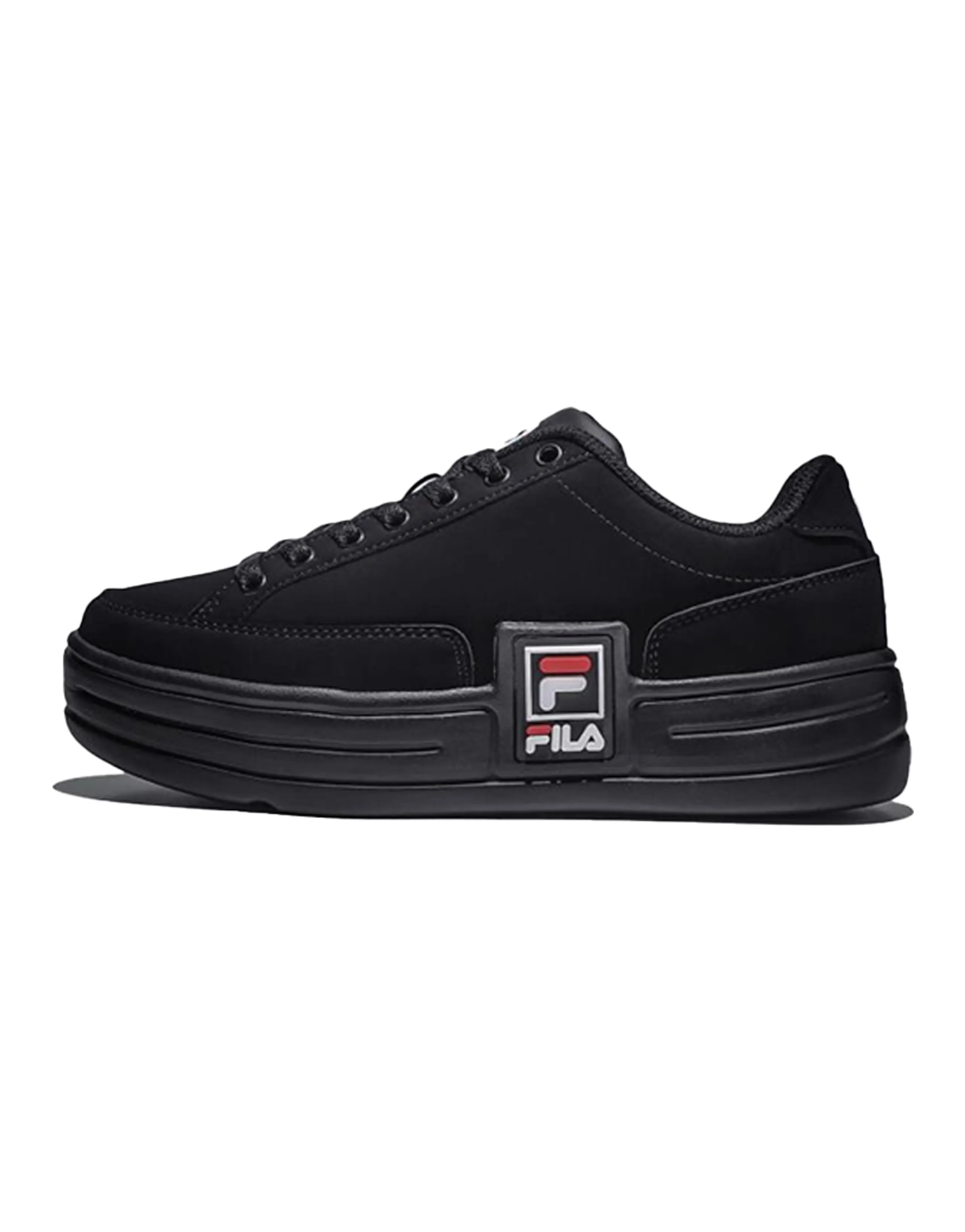 FILA Funky Tennis Skateboard Shoes Unisex Low-Top Black