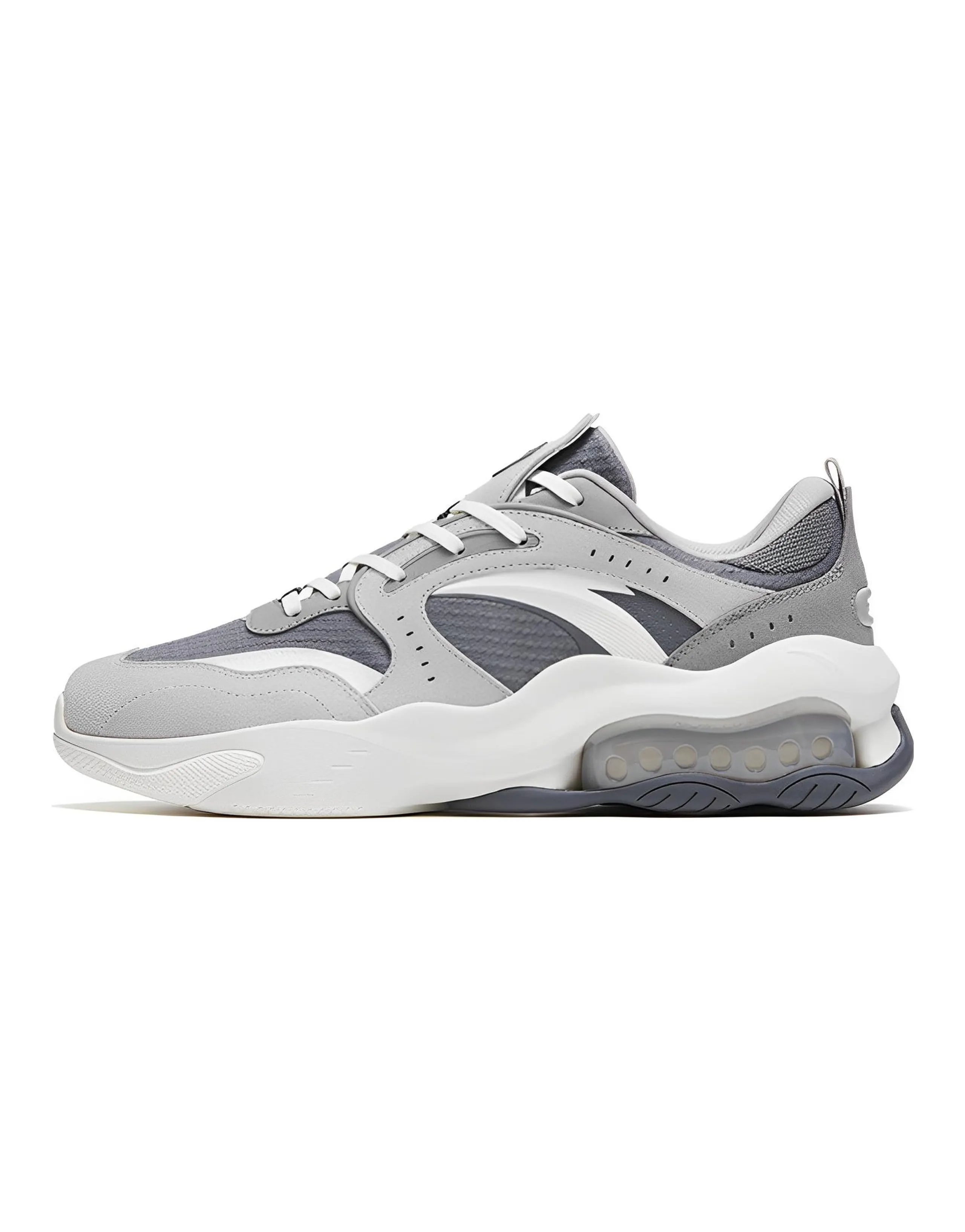 ANTA Kaiyuan 982 Casual Shoes Women's Low-Top Night Mist Gray