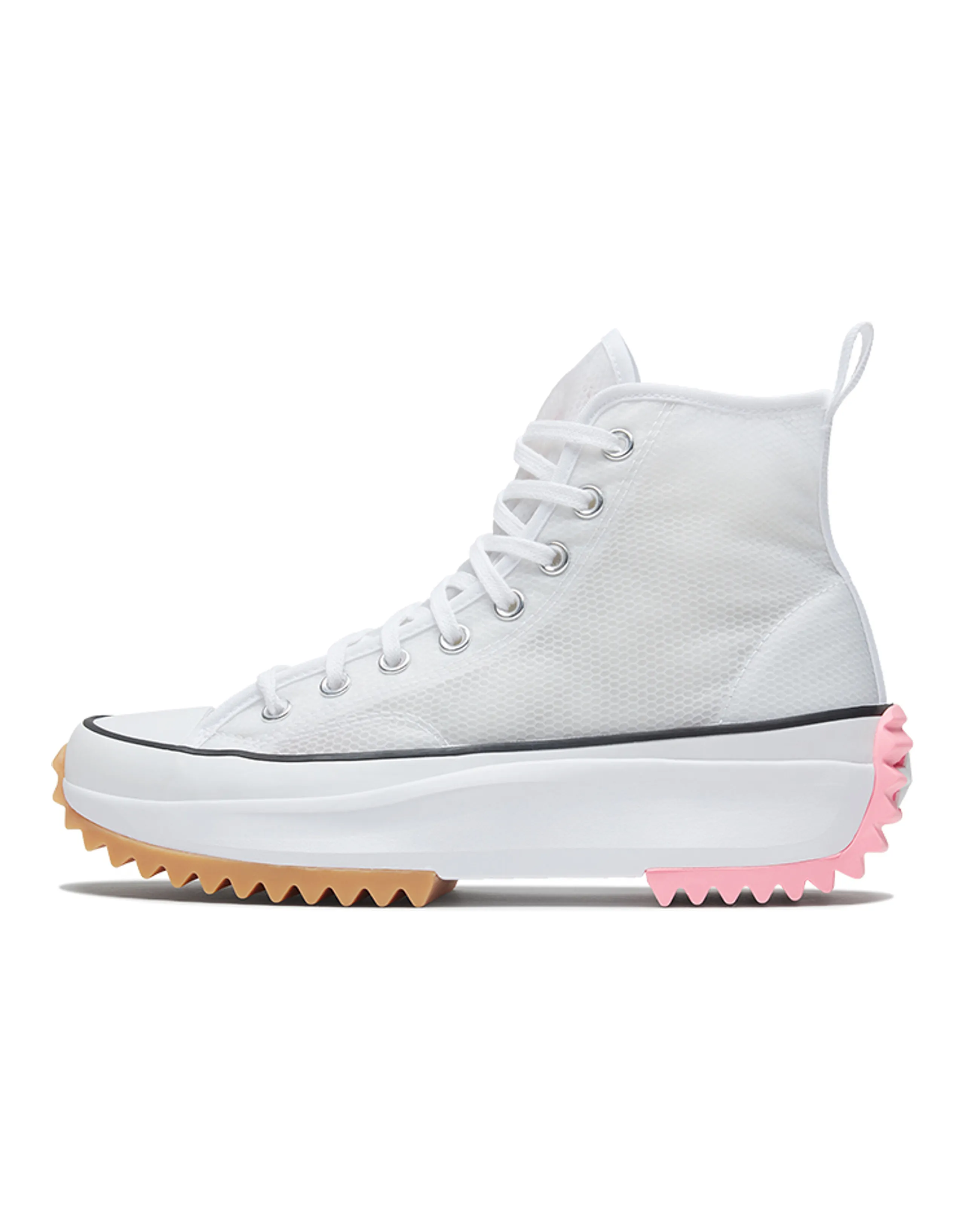 Converse Run Star Hike Hi Concrete Heat White
