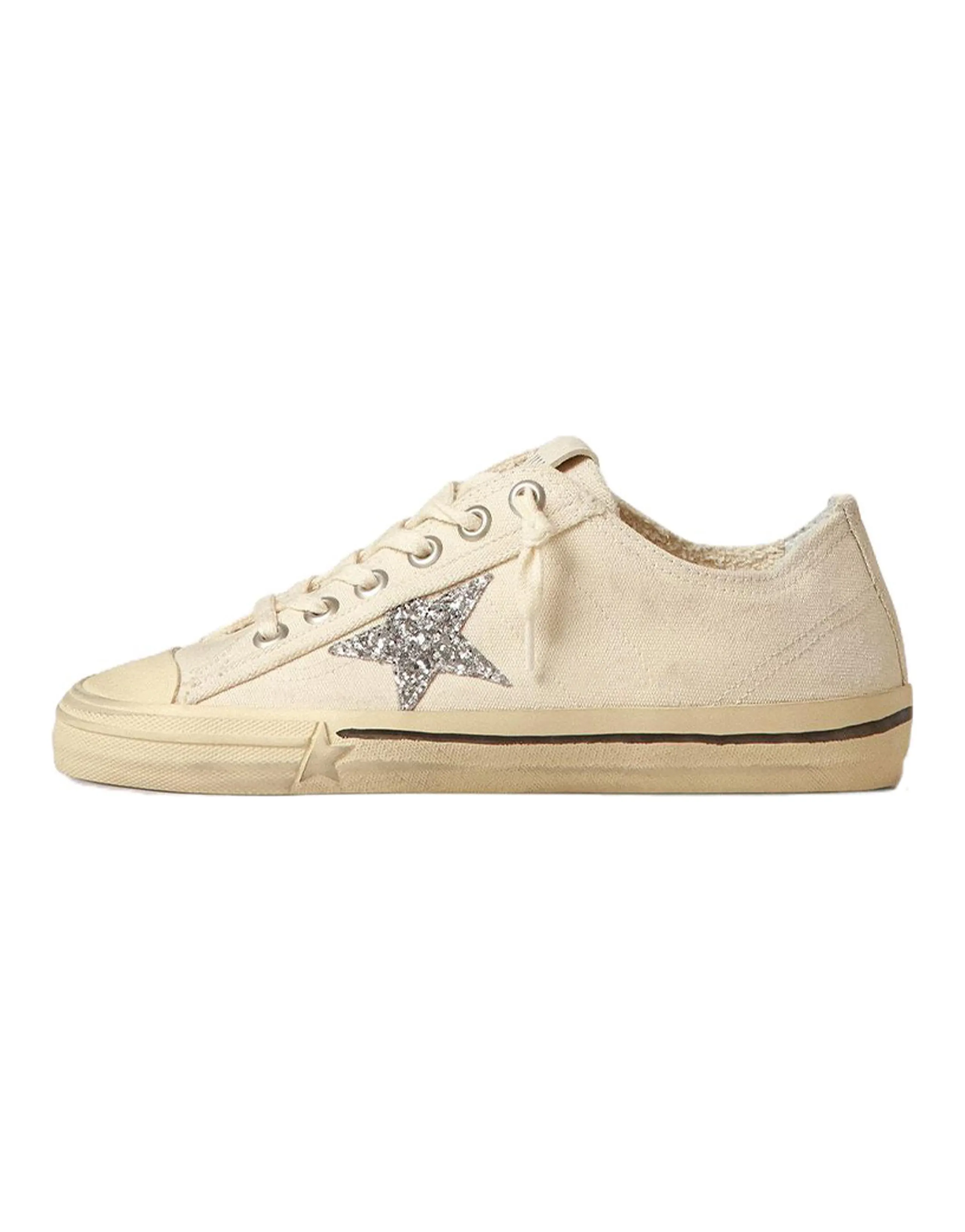 Golden Goose V-Star Canvas Sneakers