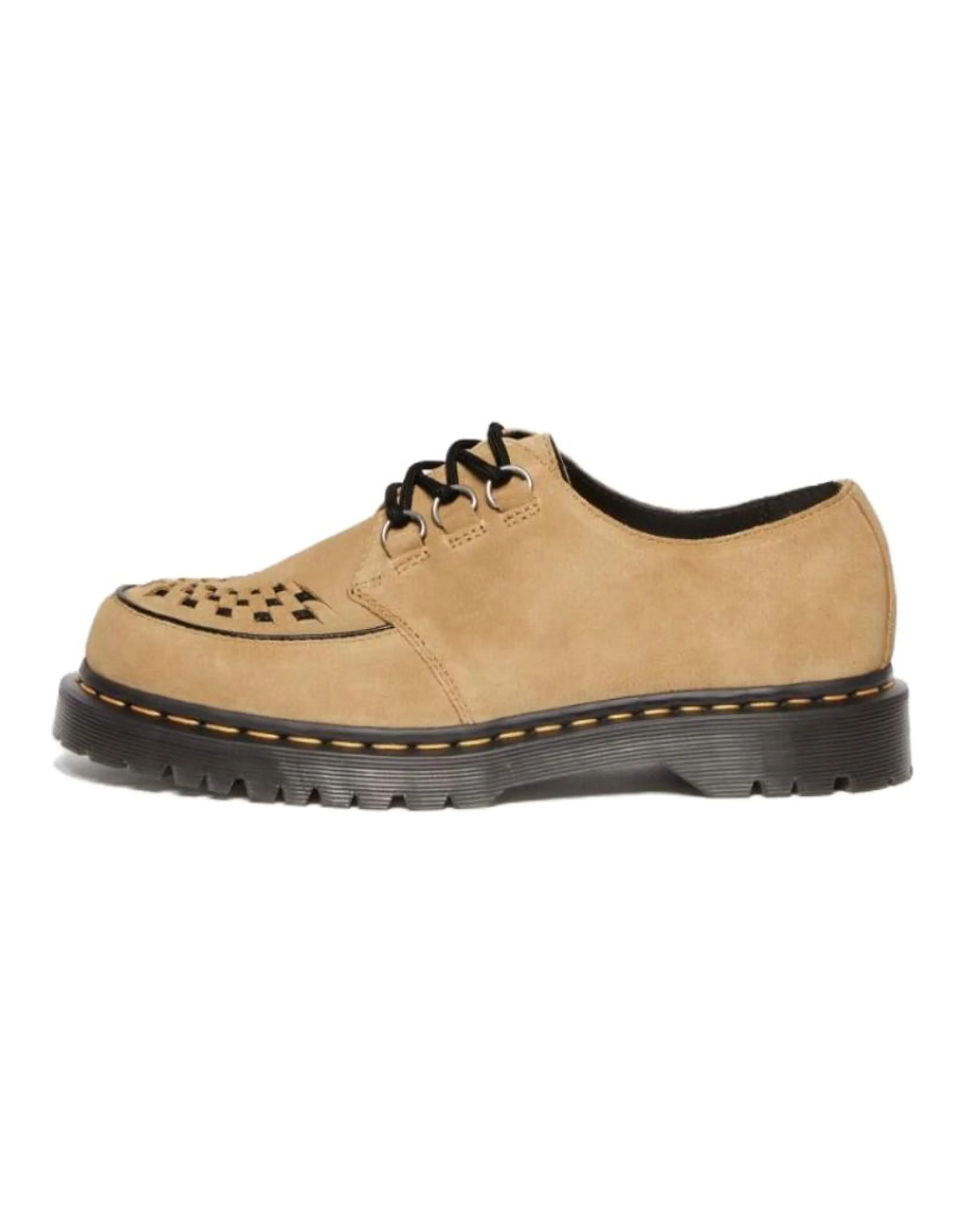 Dr. Martens Ramsey Savannah Suede Comfortable Simple Fashion Trendy Versatile Low-Top Casual Shoes Unisex Brown