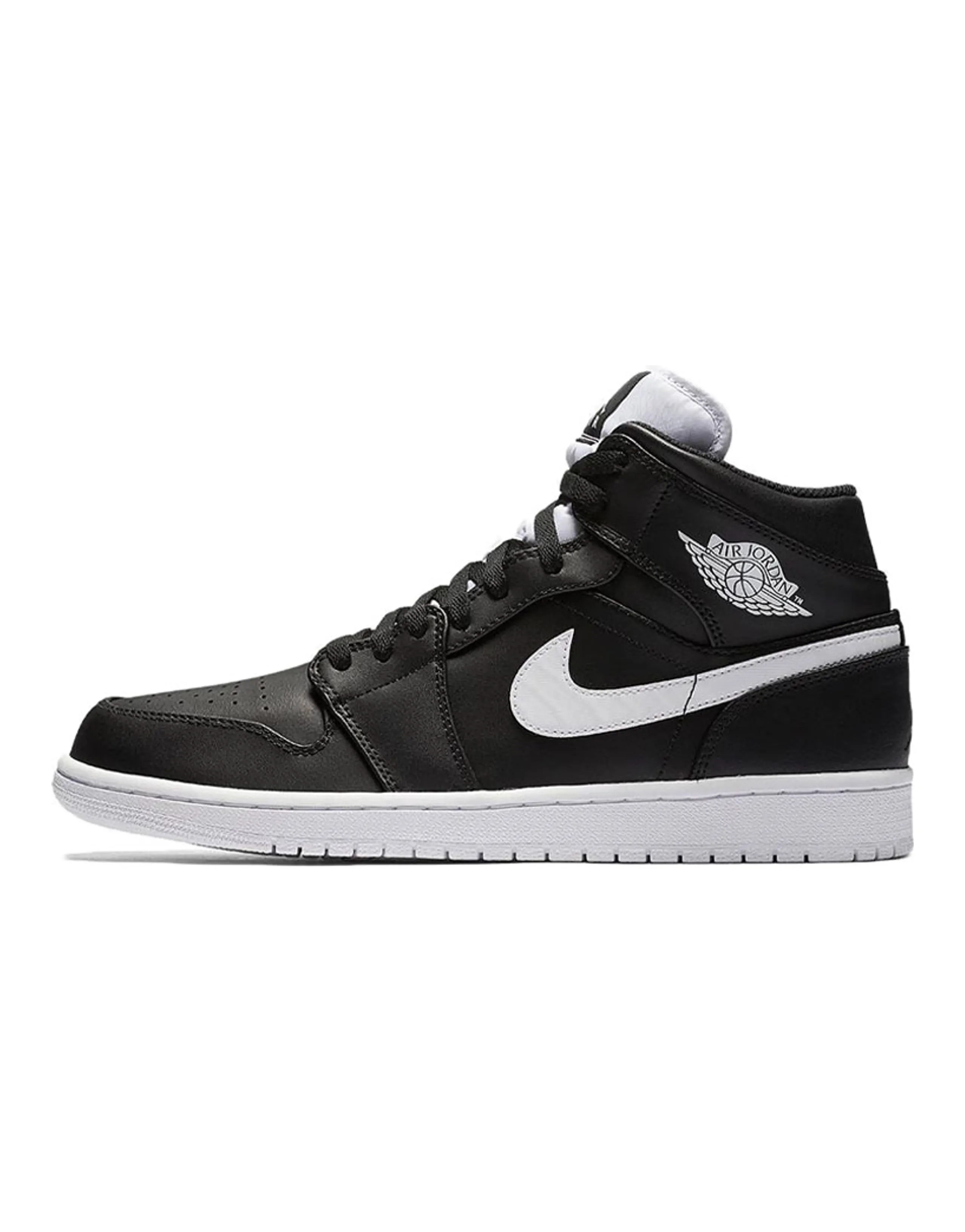 Jordan 1 Retro Mid Black White