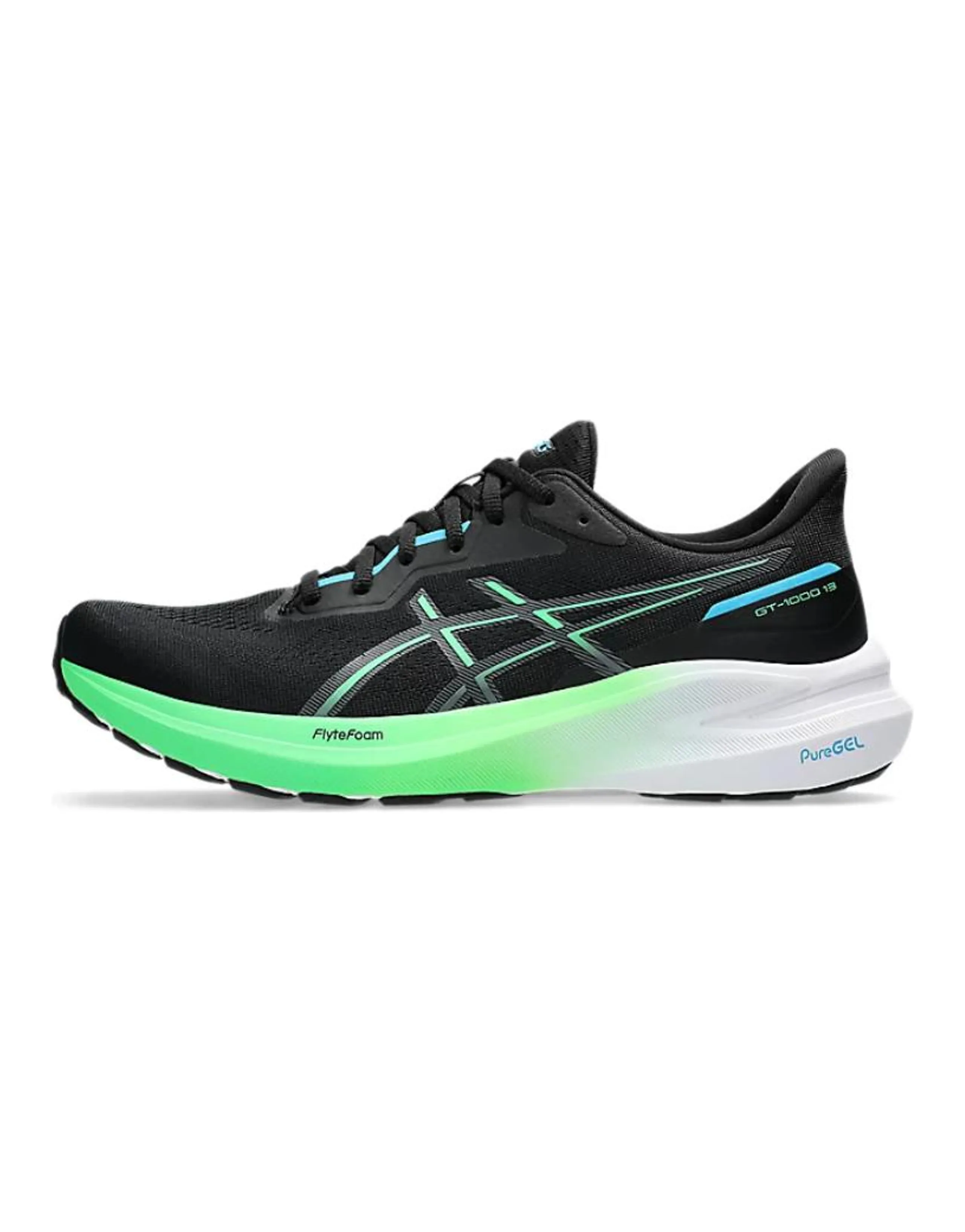 Asics GT 1000 13 'Black Digital Aqua'