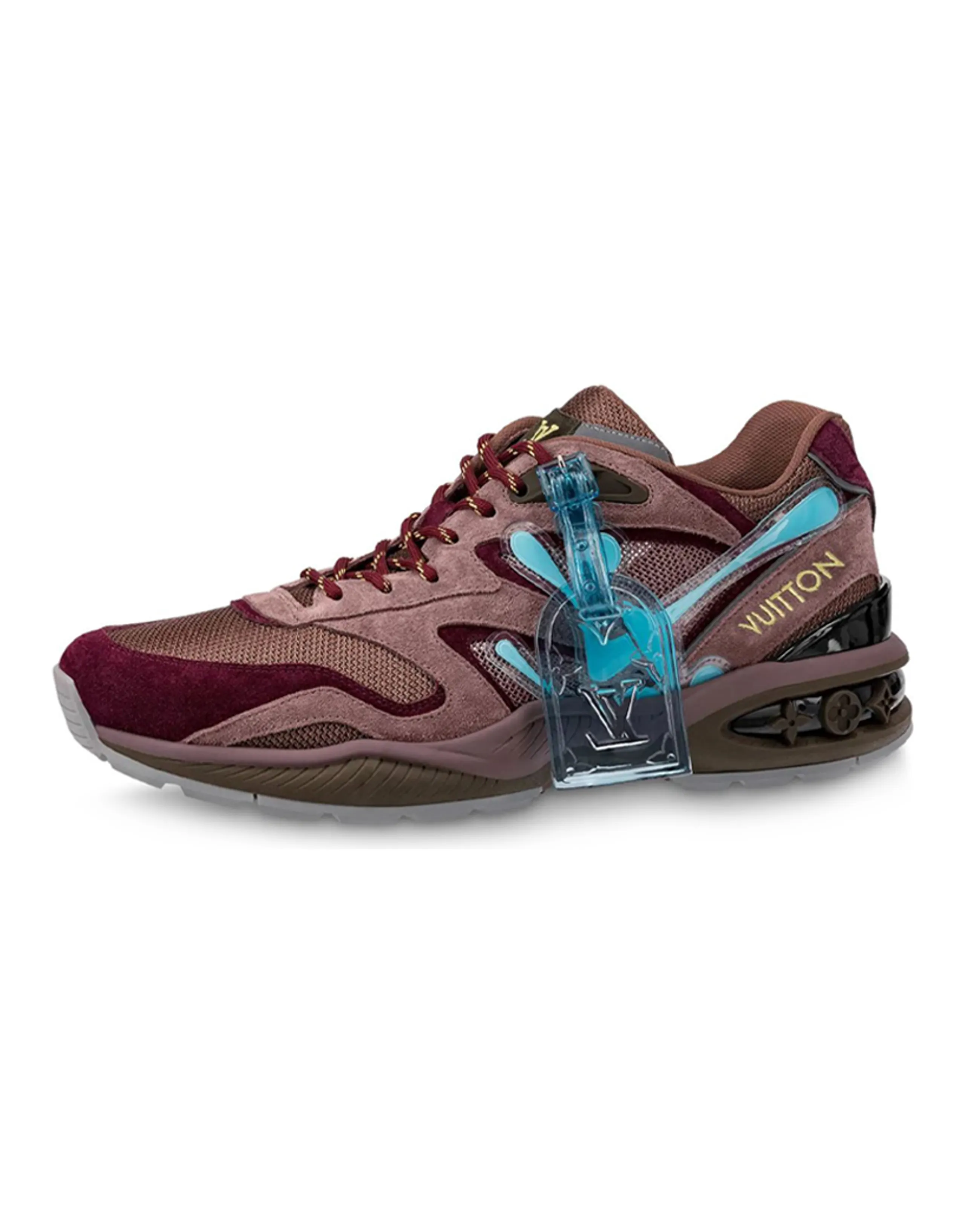 LOUIS VUITTON Trail Sneakers 'Burgundy Blue'