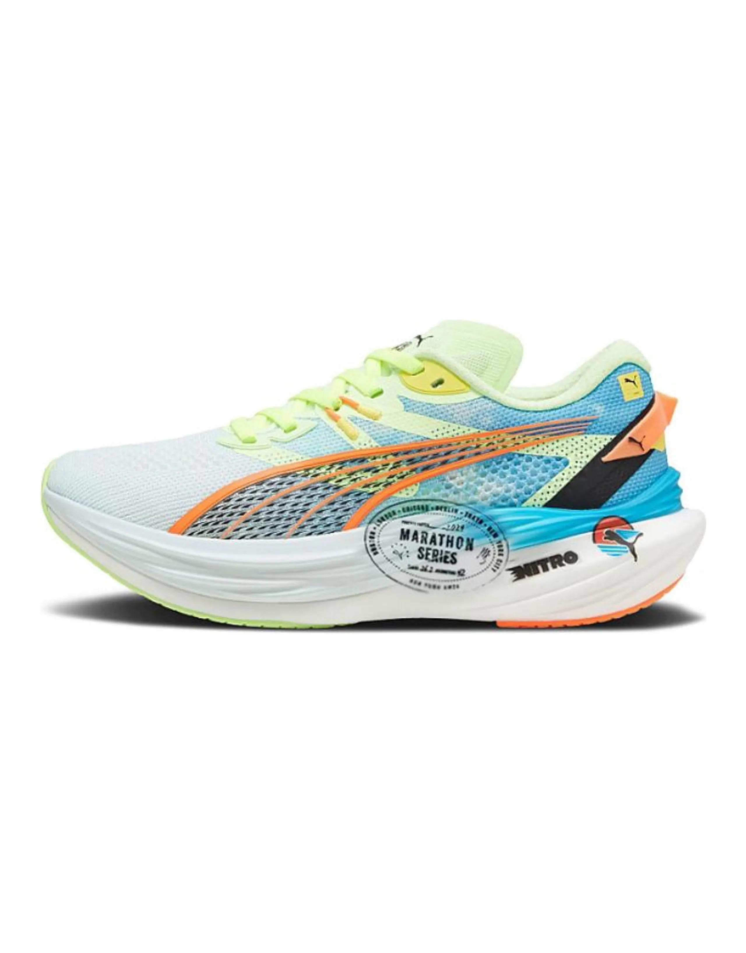 PUMA Deviate Nitro 3 'Nitro Blue Fizzy Apple' Women's
