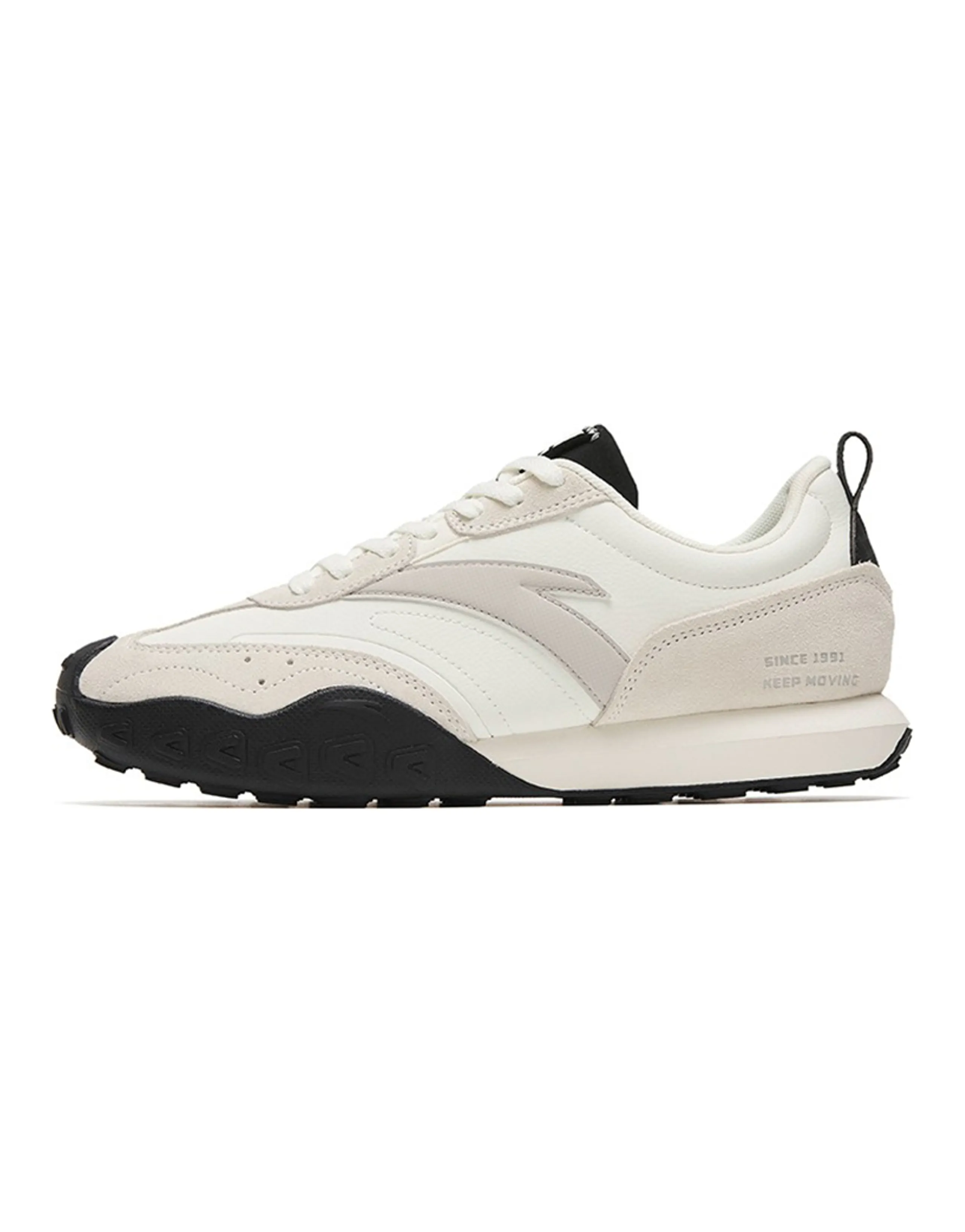 ANTA 91 Heritage Collection Casual Shoes Men Low-Top Ivory White/Black