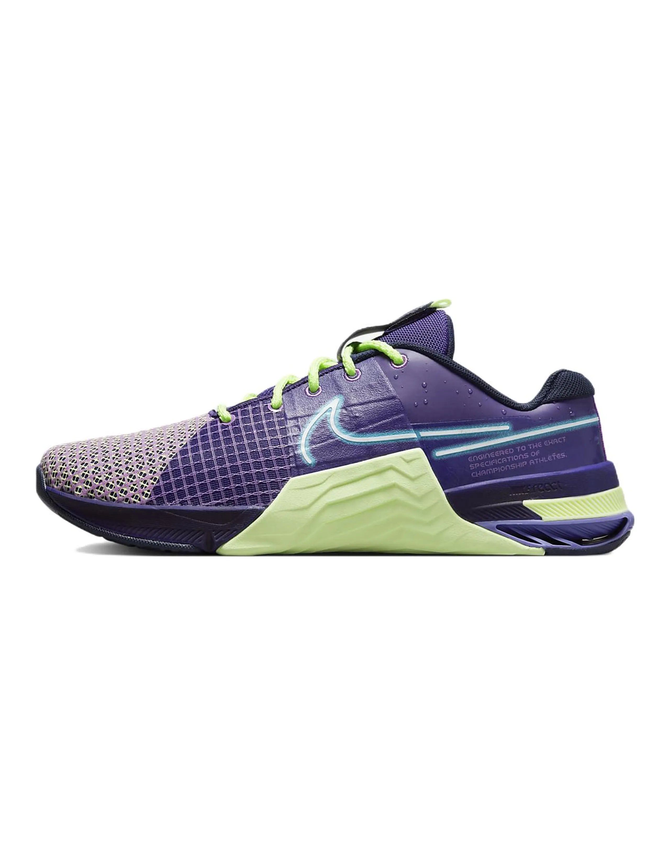 Nike Metcon 8 Amp Deep Purple Barely Volt