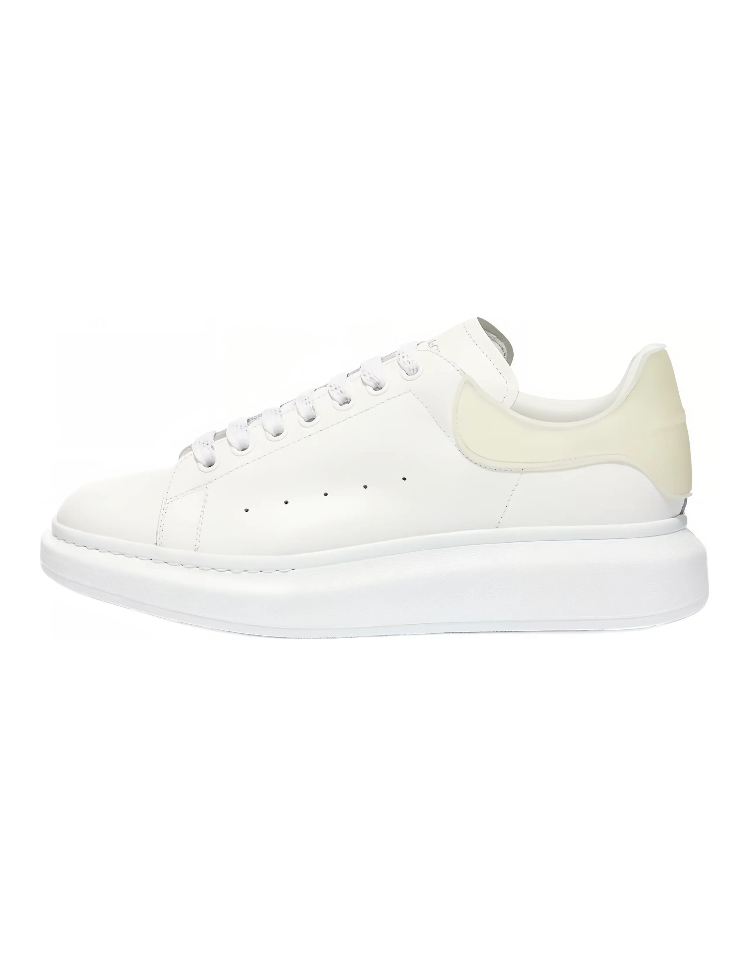 Alexander McQueen Oversized White Pearl