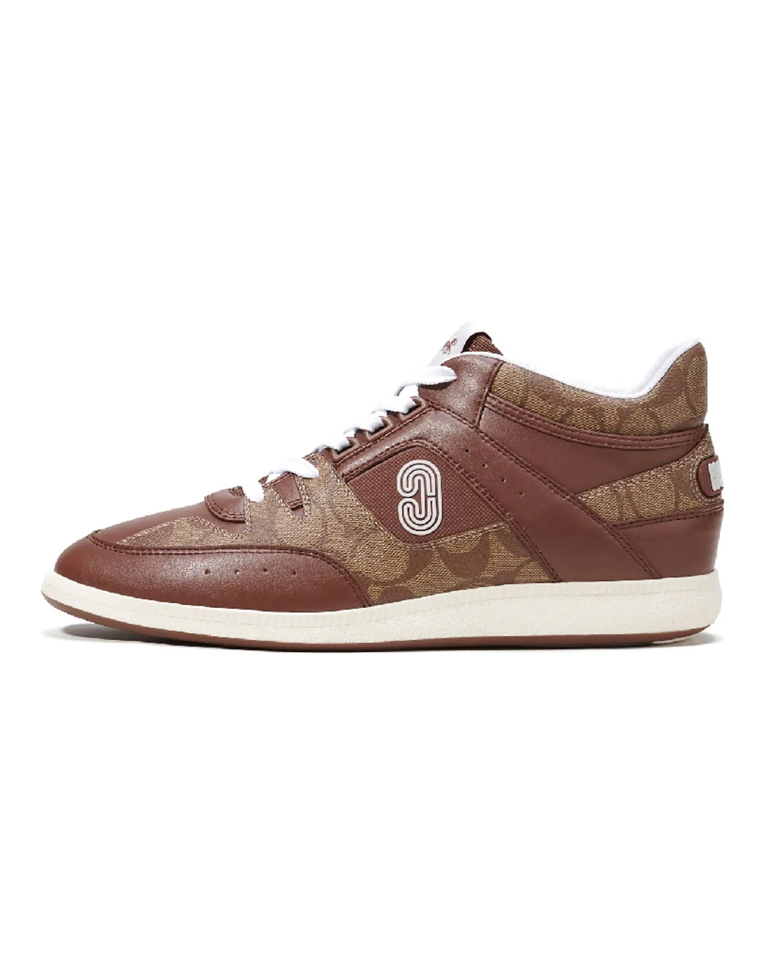 COACH Skateboard Shoes Men Low-Top Brown
