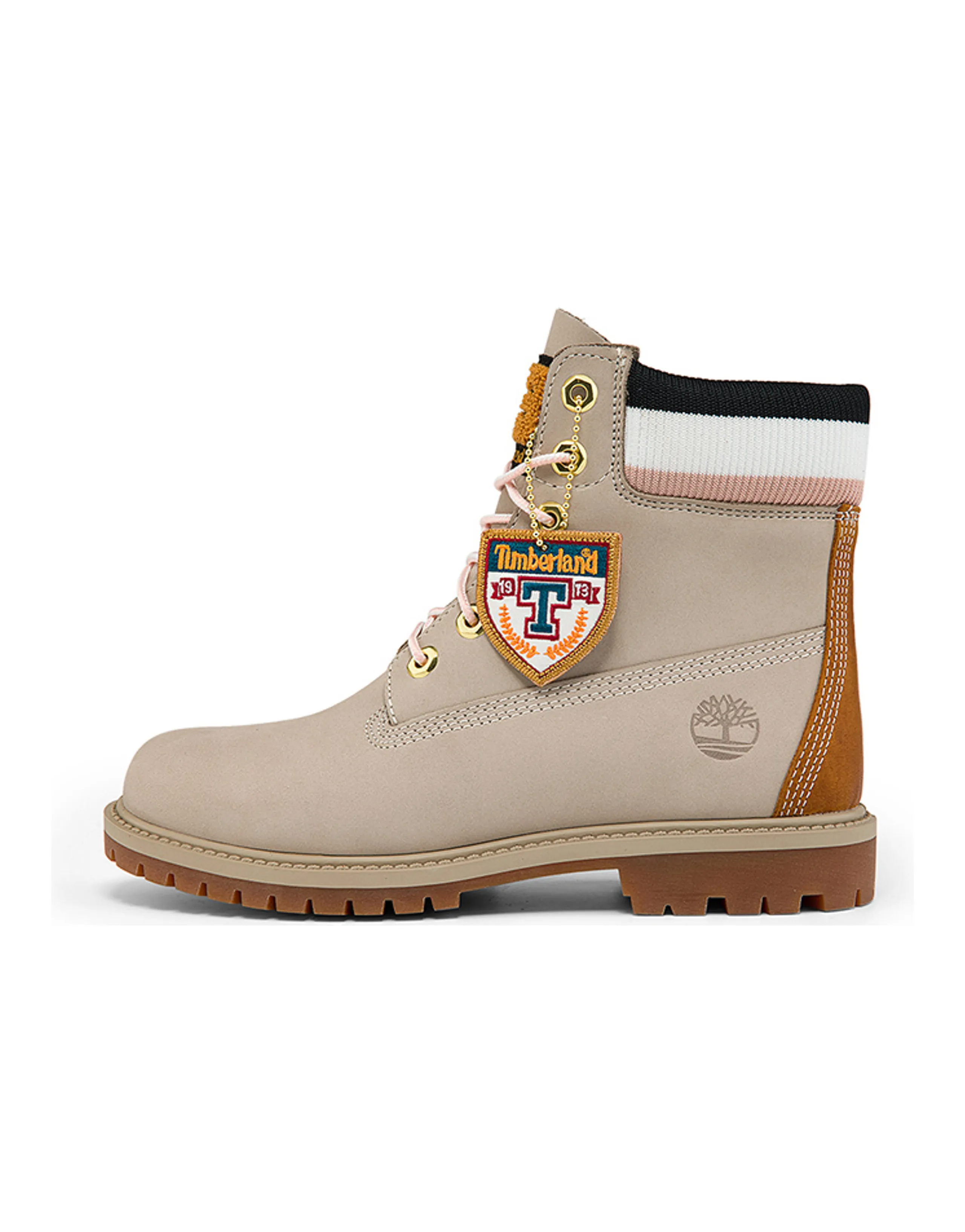 Timberland Premium 6 Inch Heritage Cupsole Boots 'Light Taupe Nubuck' Women's