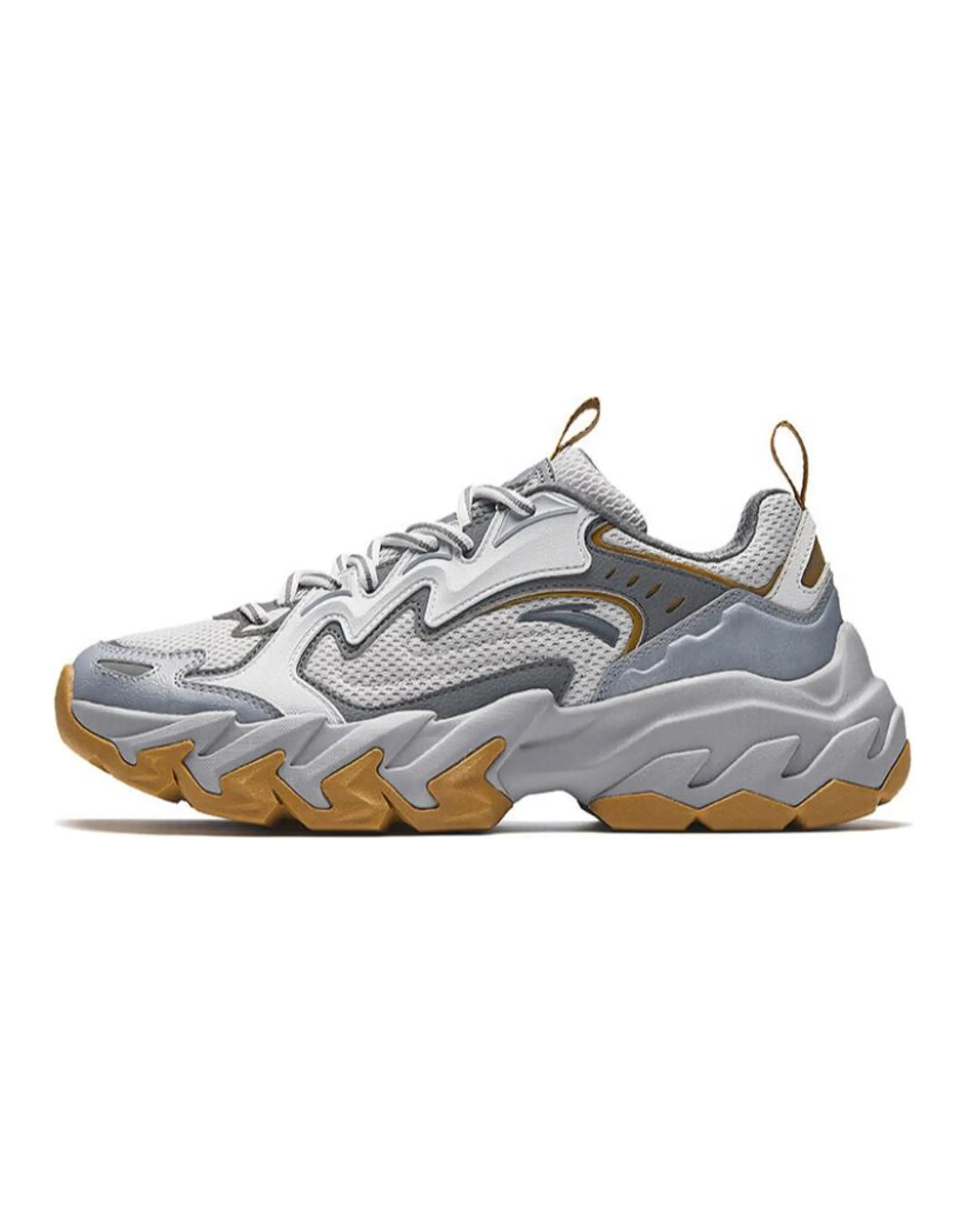 Anta Wear-Resistant Slip-Resistant Low-Top Casual Shoes Men's Gray