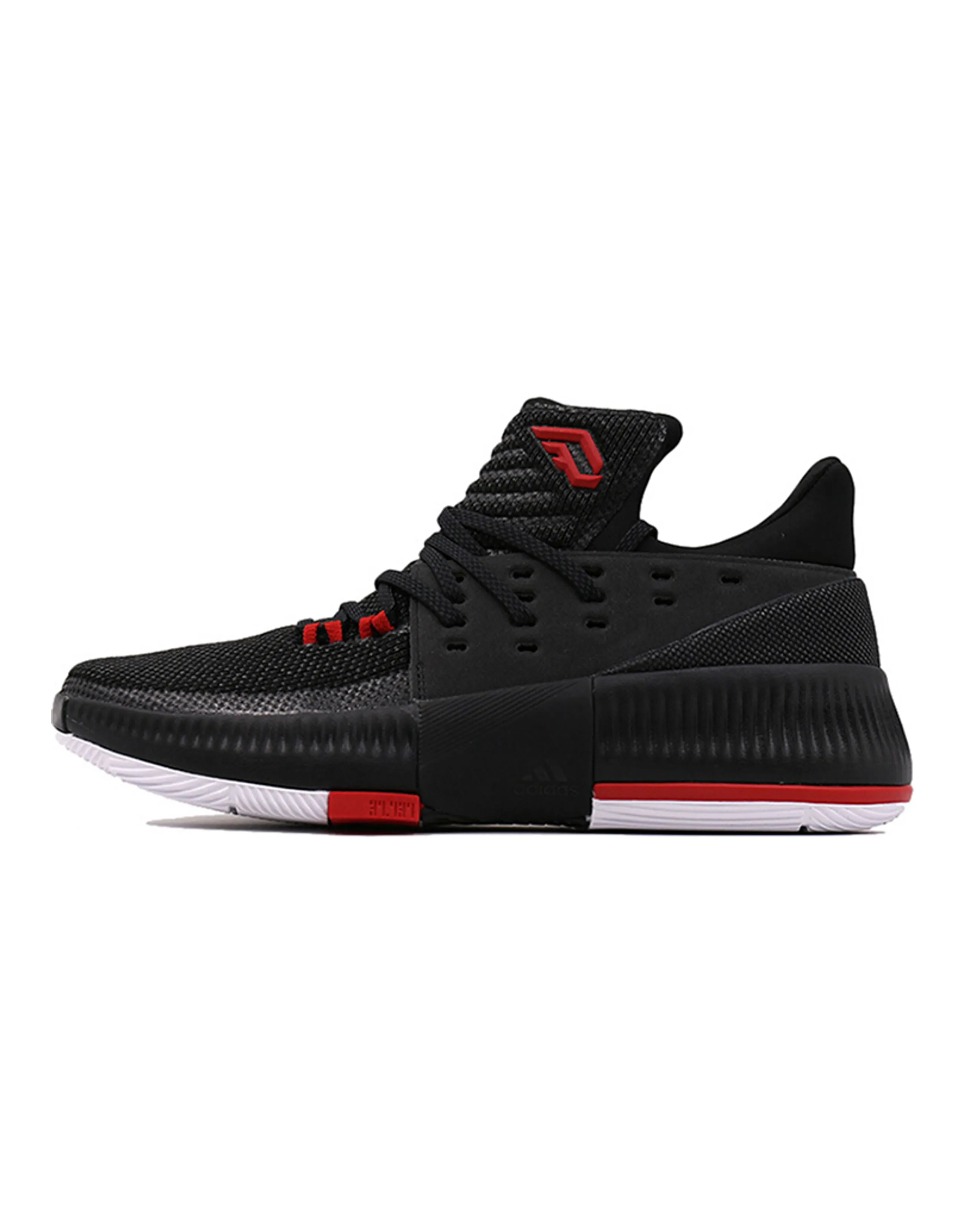 Adidas D Lillard 3 'Black Scarlet'