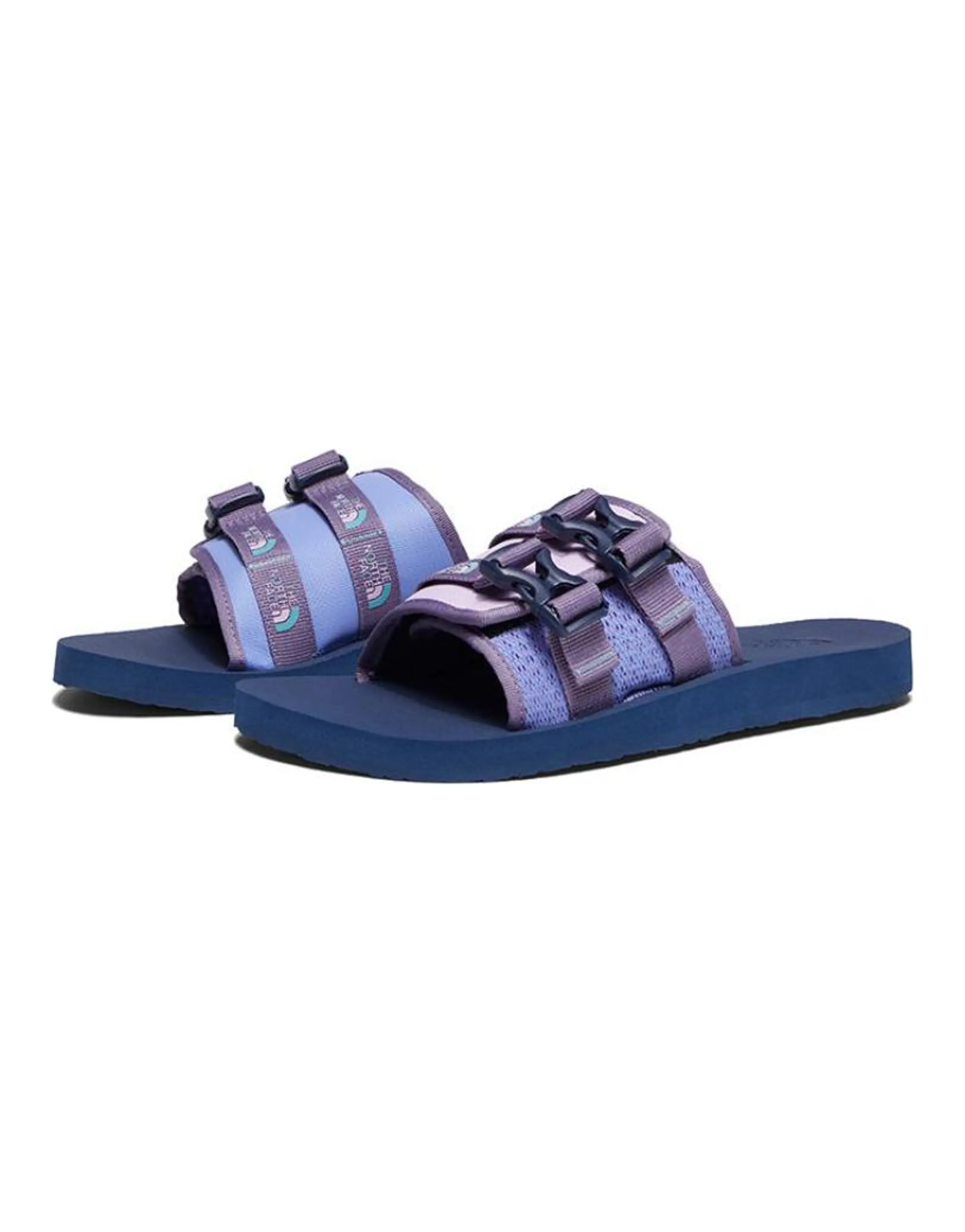 CLOT x THE NORTH FACE CLOT Rubber Sole Slide Slippers Men's Blue Purple