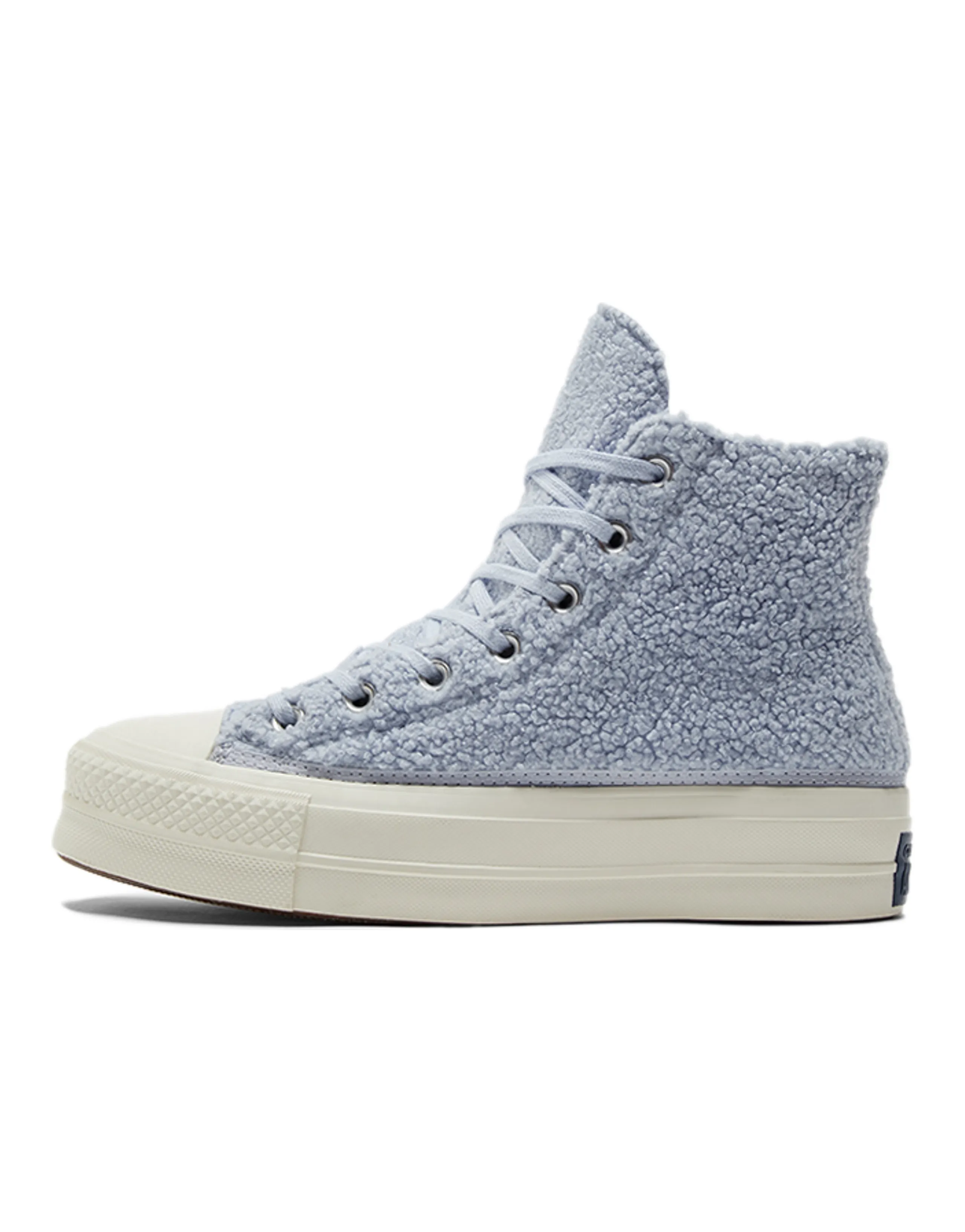 Chuck Taylor All Star Women's Converse Platform High 'Cozy Sherpa Ghost' Women's