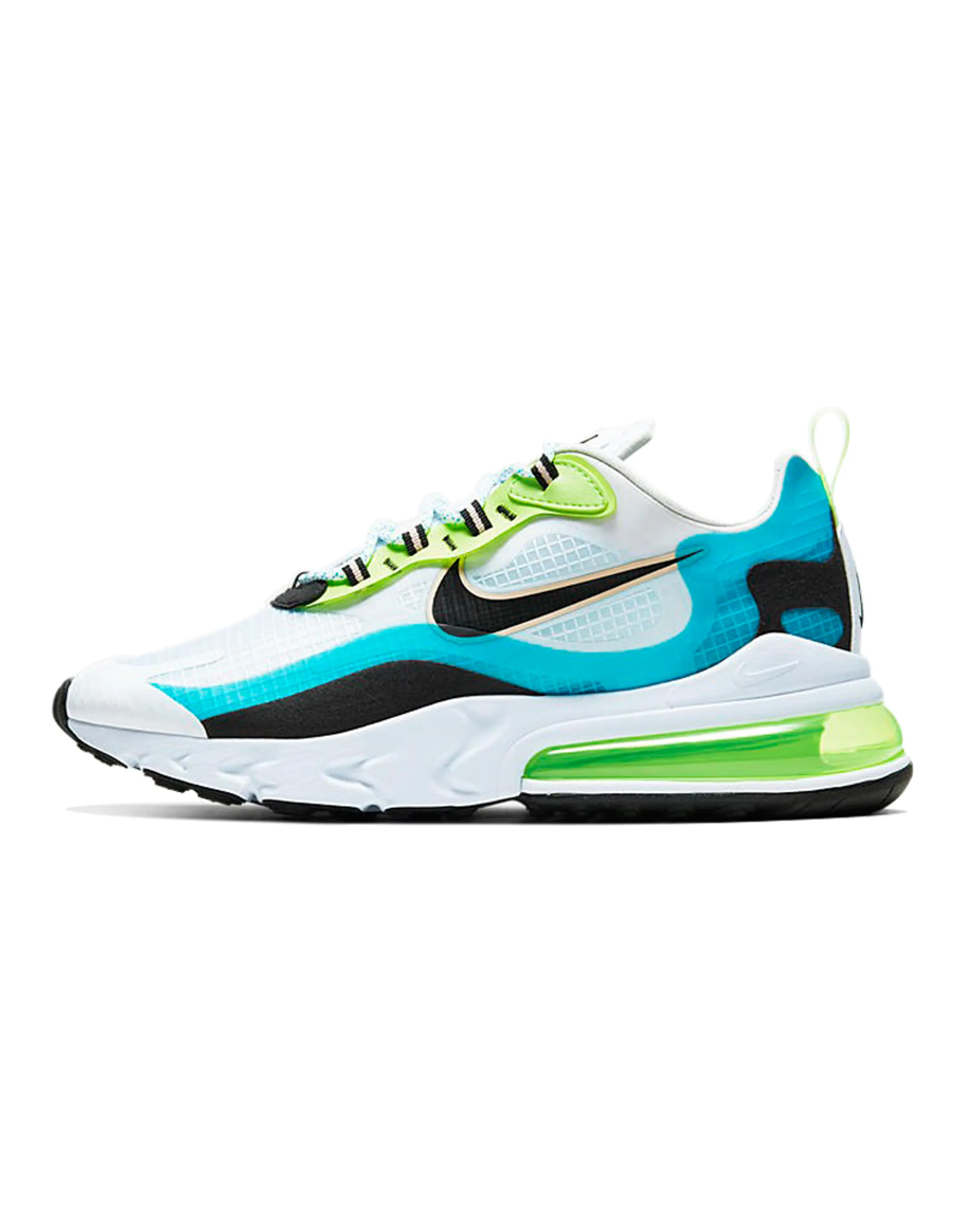 Nike Air Max 270 React Oracle Aqua Ghost Green