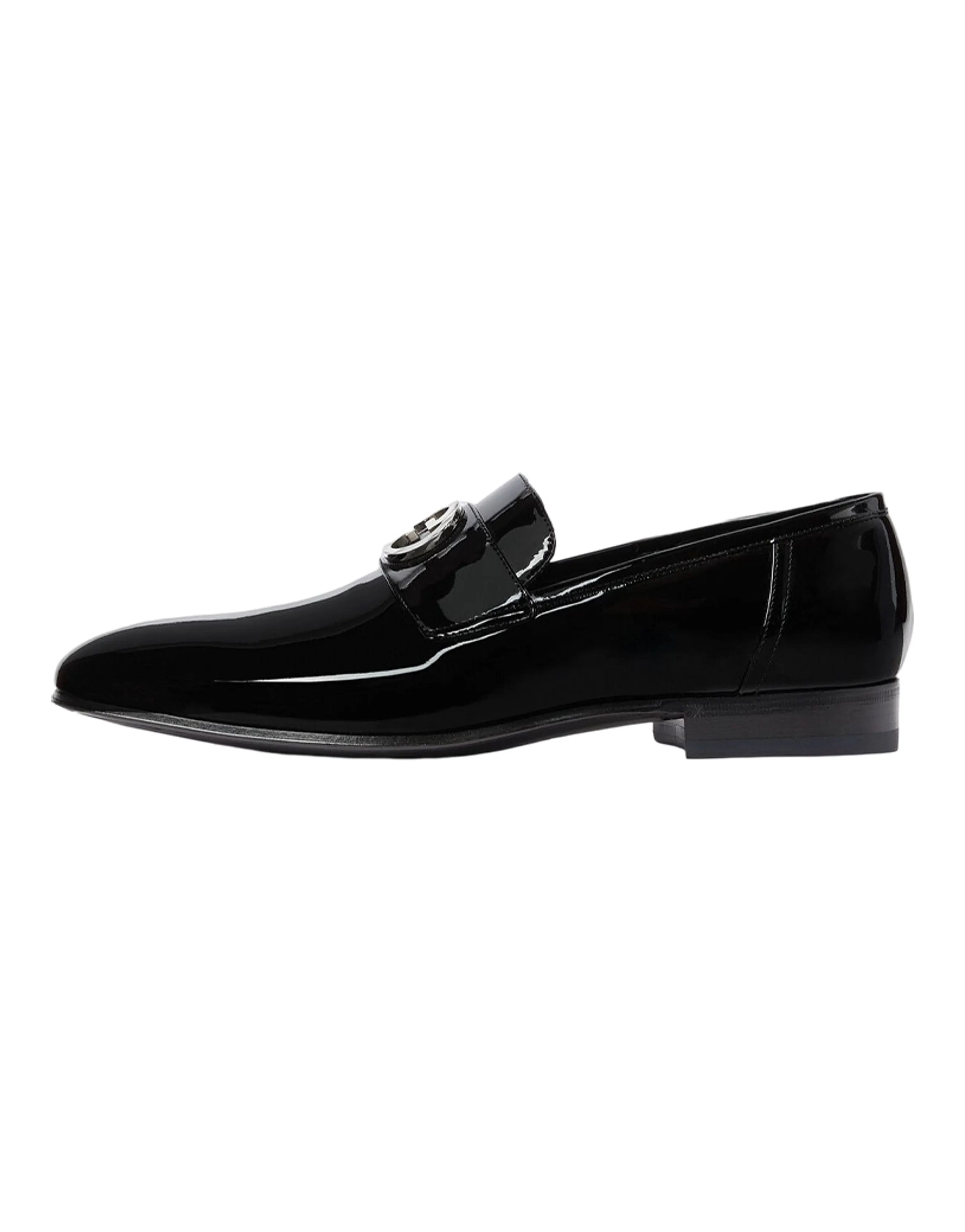 GUCCI Interlocking Casual Shoes Men's Black