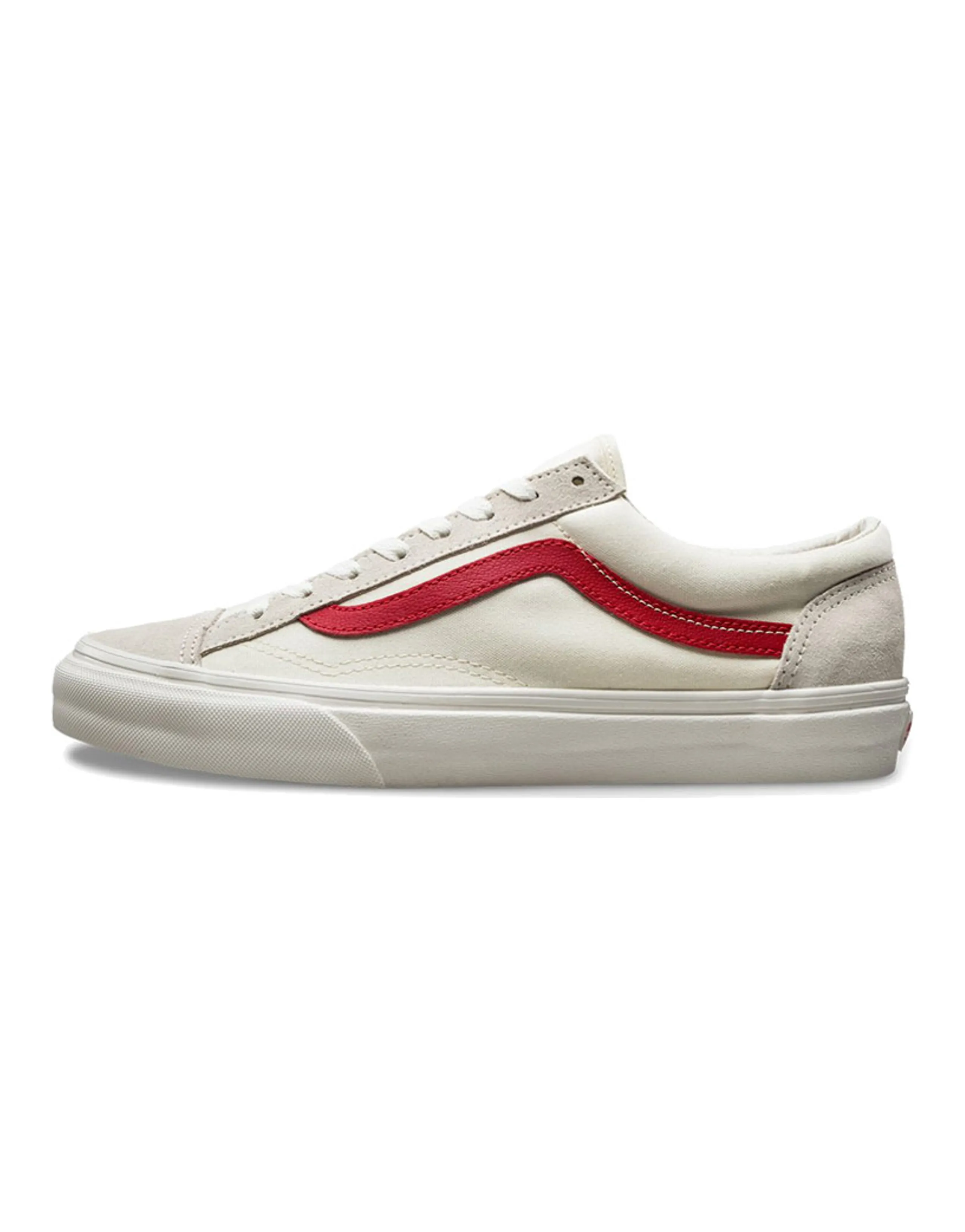 Vans Style 36 Marshmallow Racing Red
