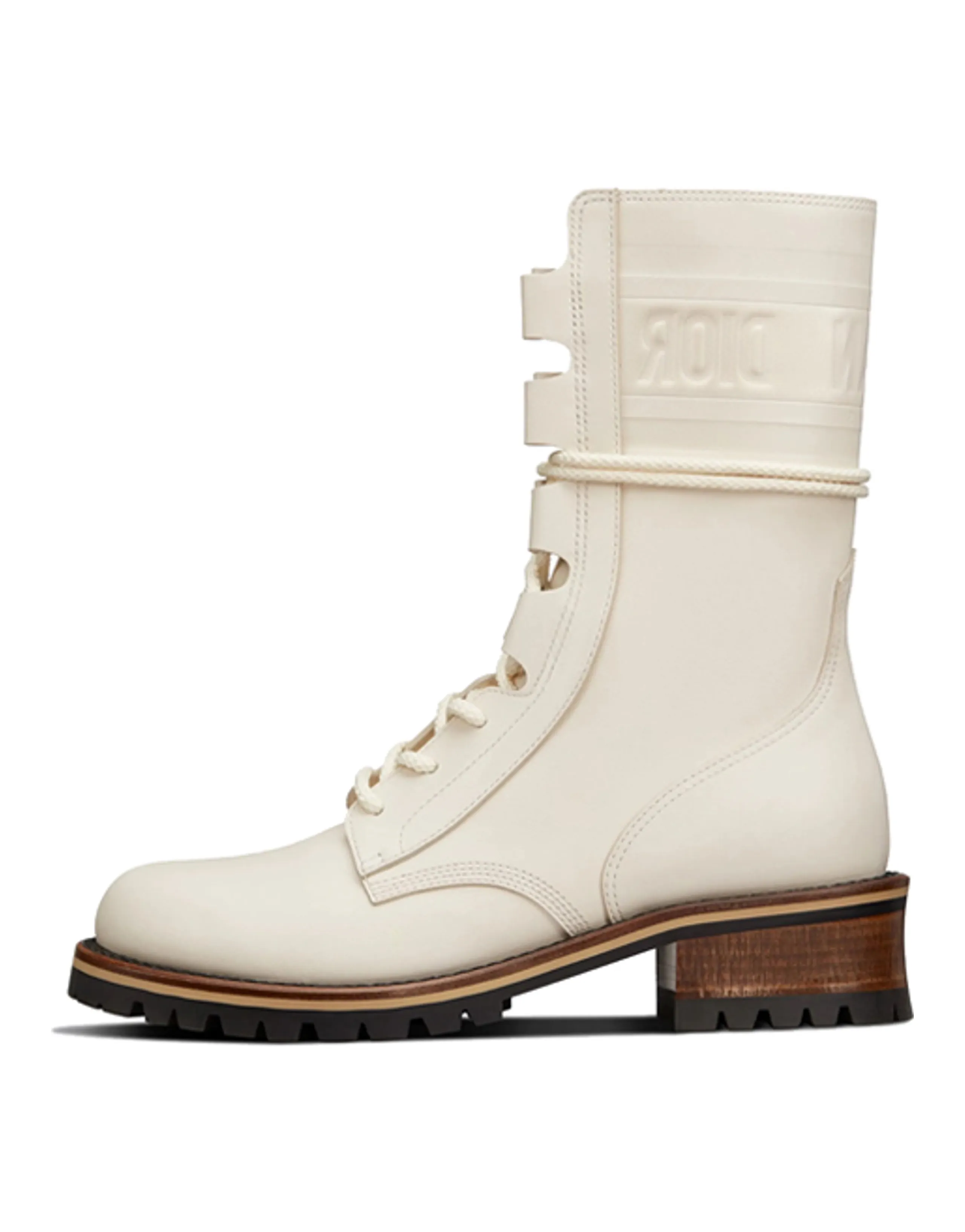 DIOR Martin Boots Women's White