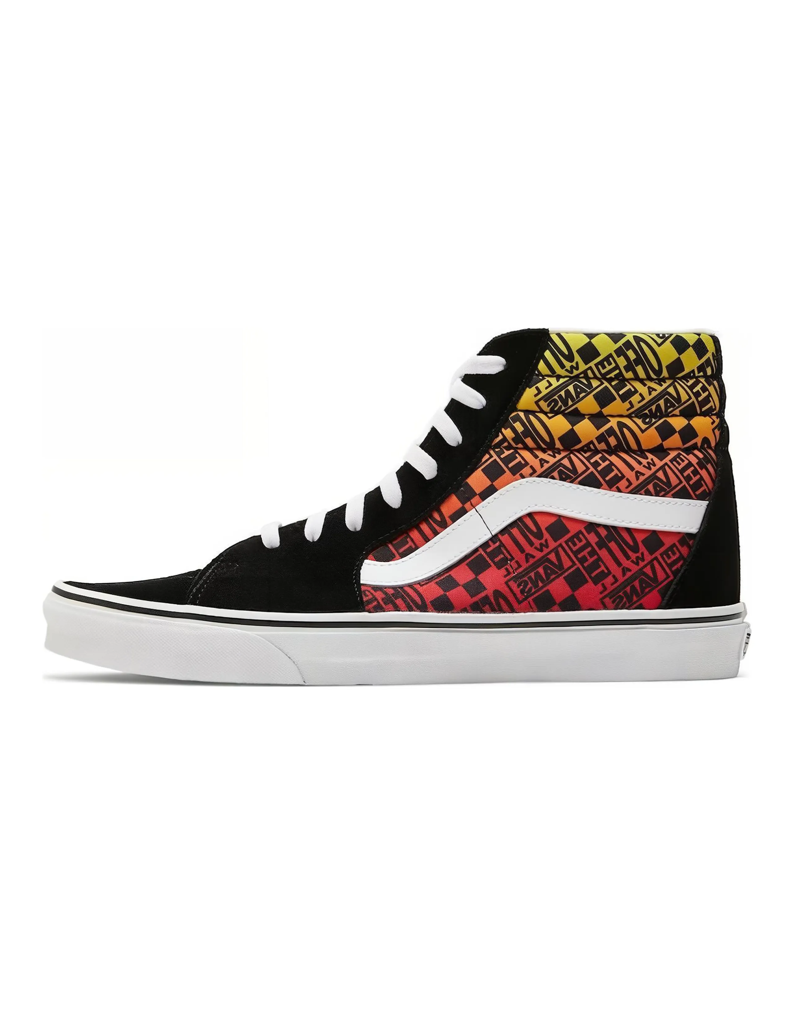 Vans Sk8 Hi Logo Flame