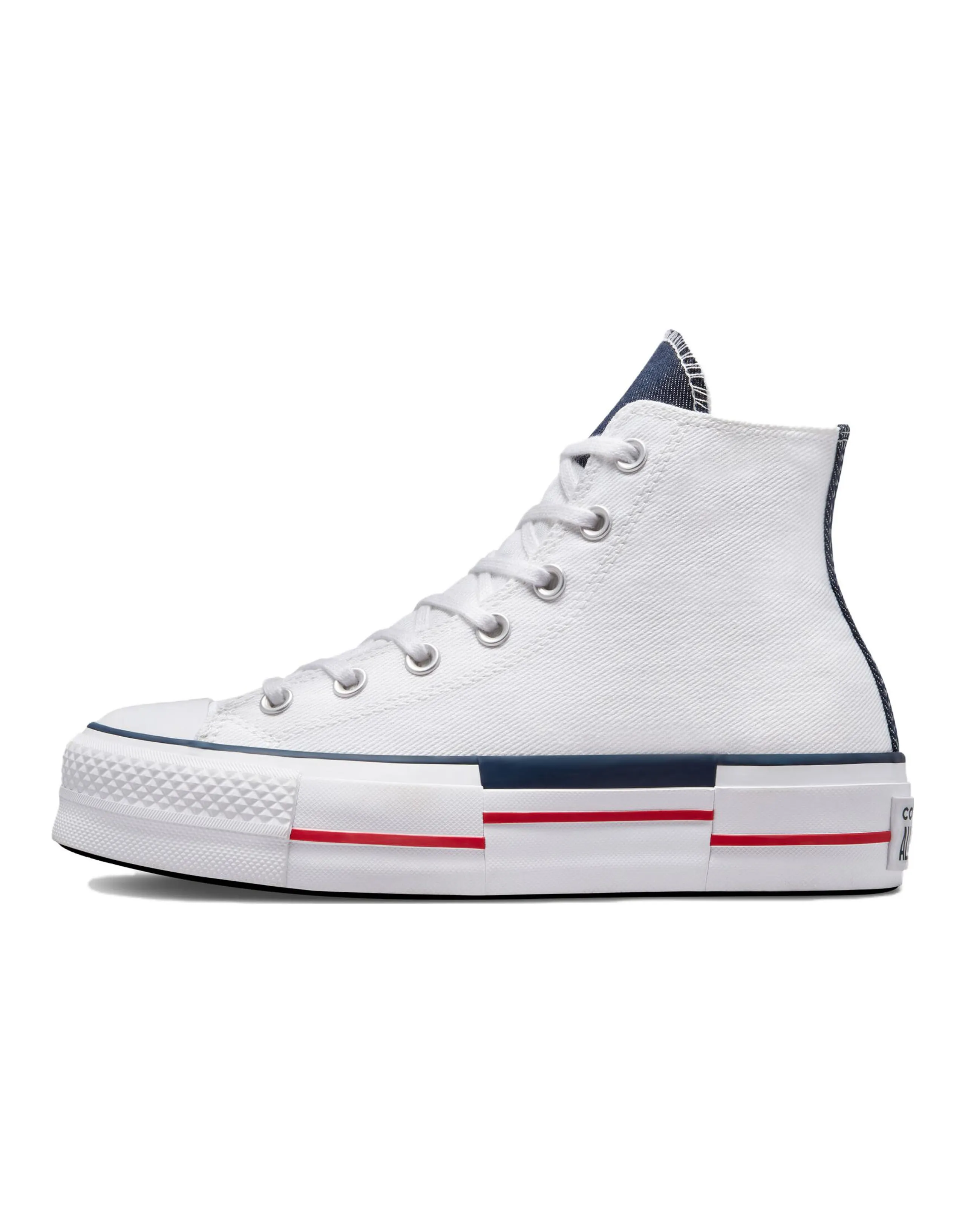 Converse Chuck Taylor All Star Lift Platform Retro Denim 'White' Women's