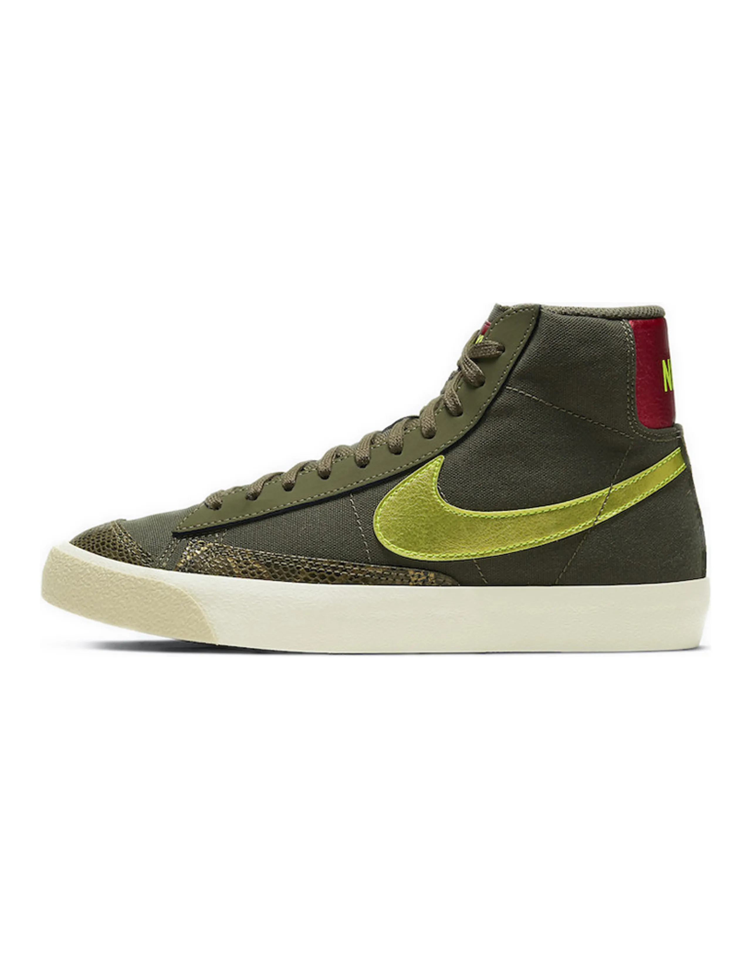 Nike Blazer Mid 77 Olive Snakeskin Women's
